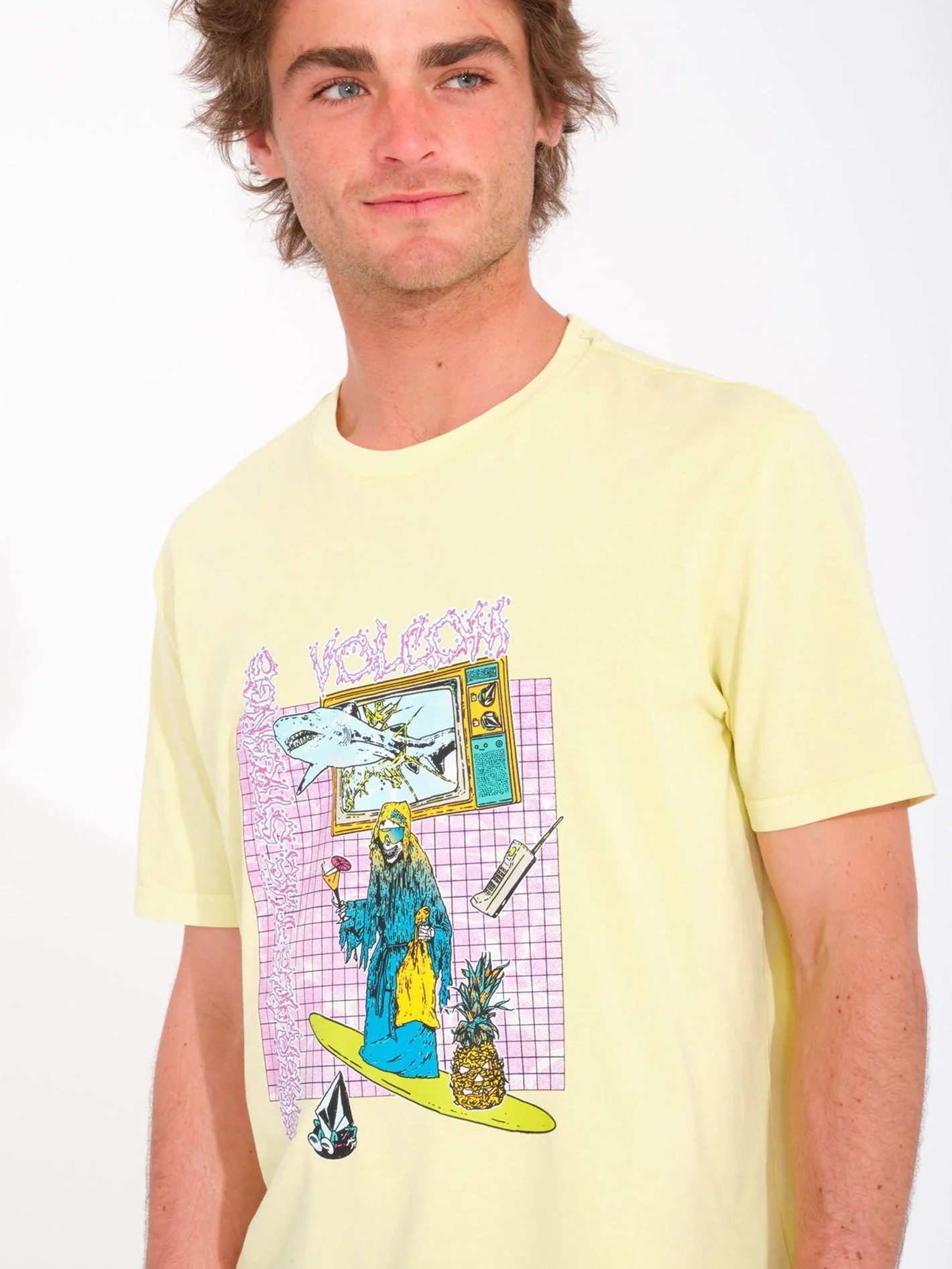 Frenchsurf T-shirt - AURA YELLOW - Image 3