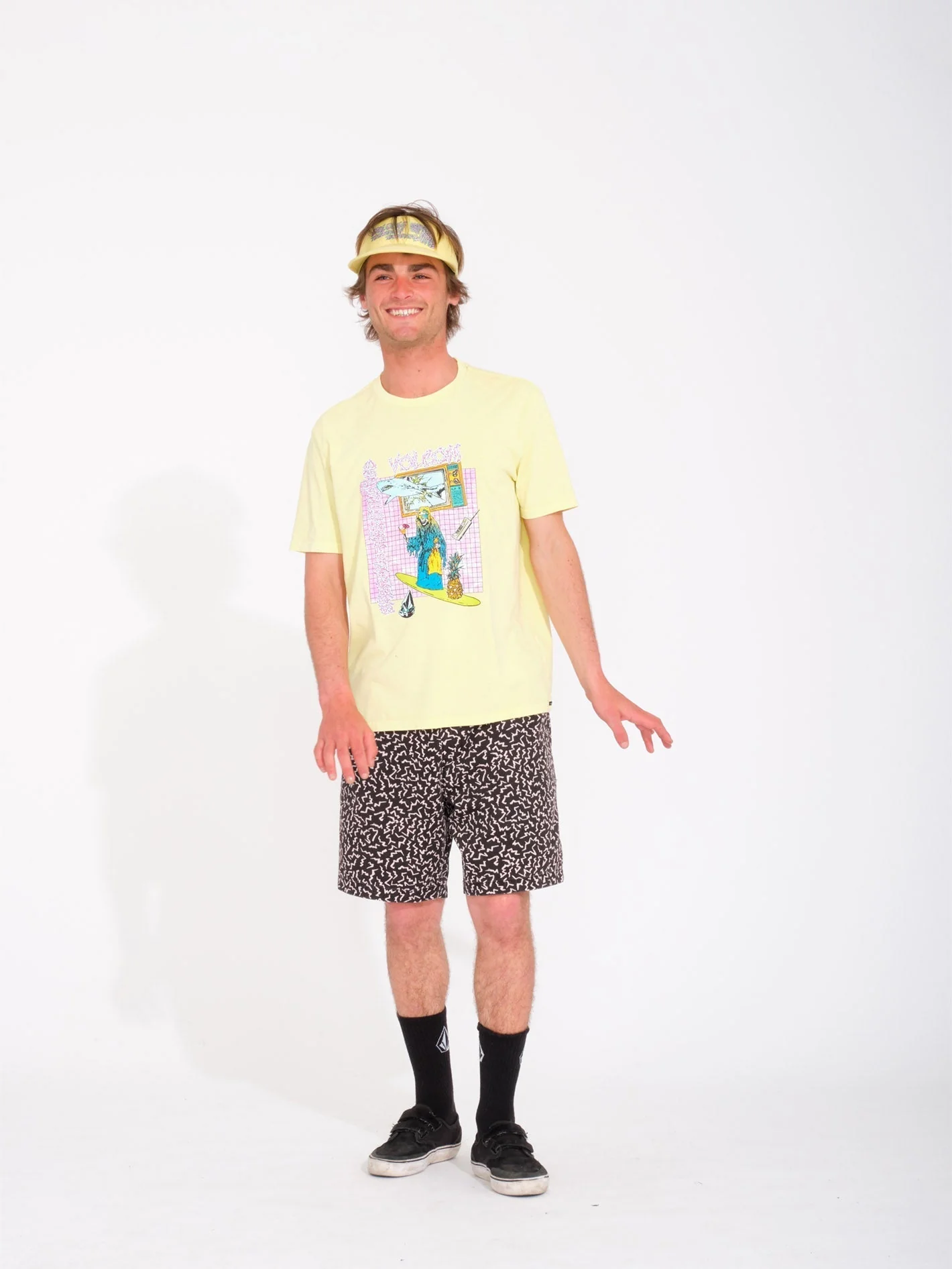Frenchsurf T-shirt - AURA YELLOW - Image 4
