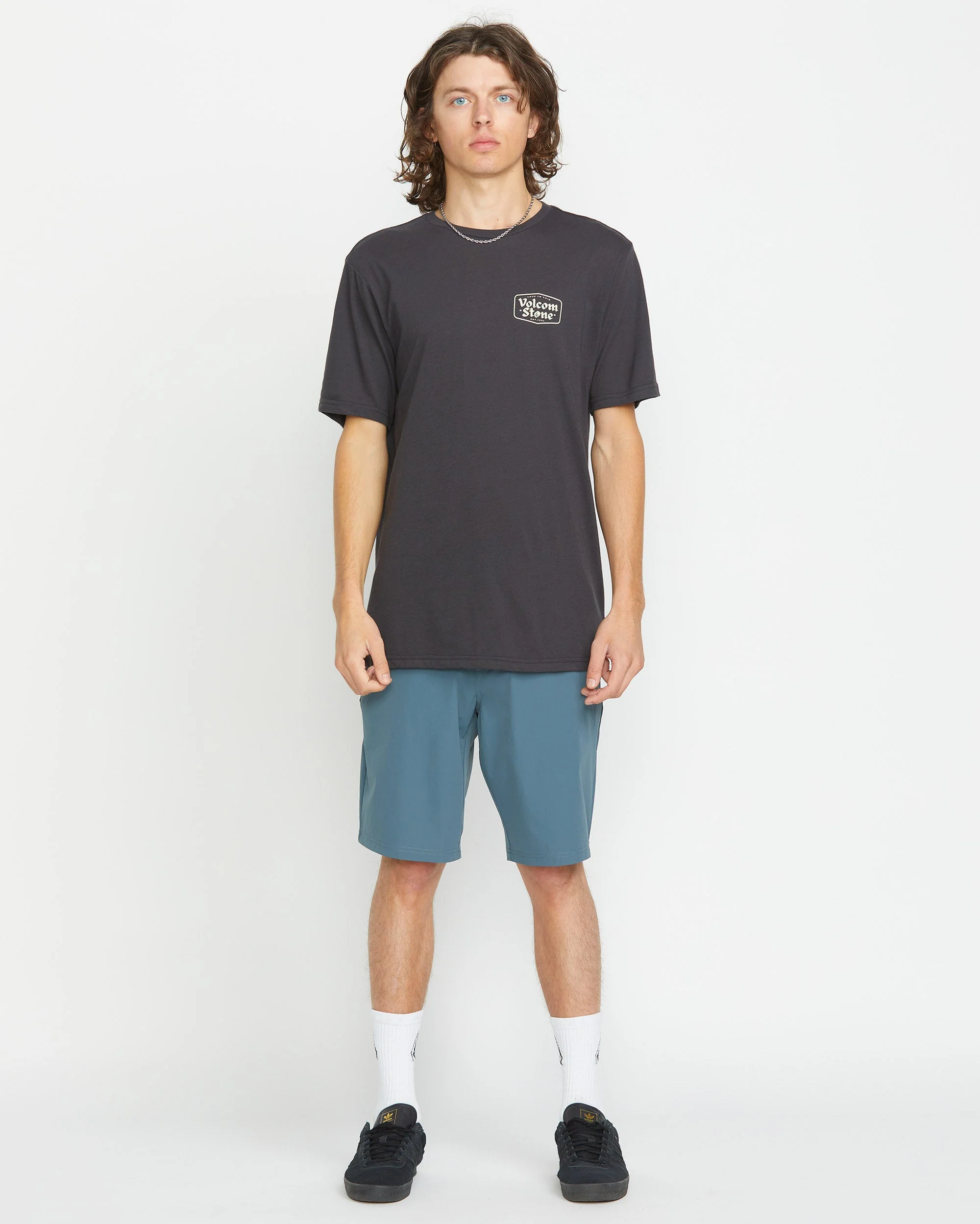 Frickin Cross Shred 20" Hybrid Shorts - DARK SLATE - Image 5