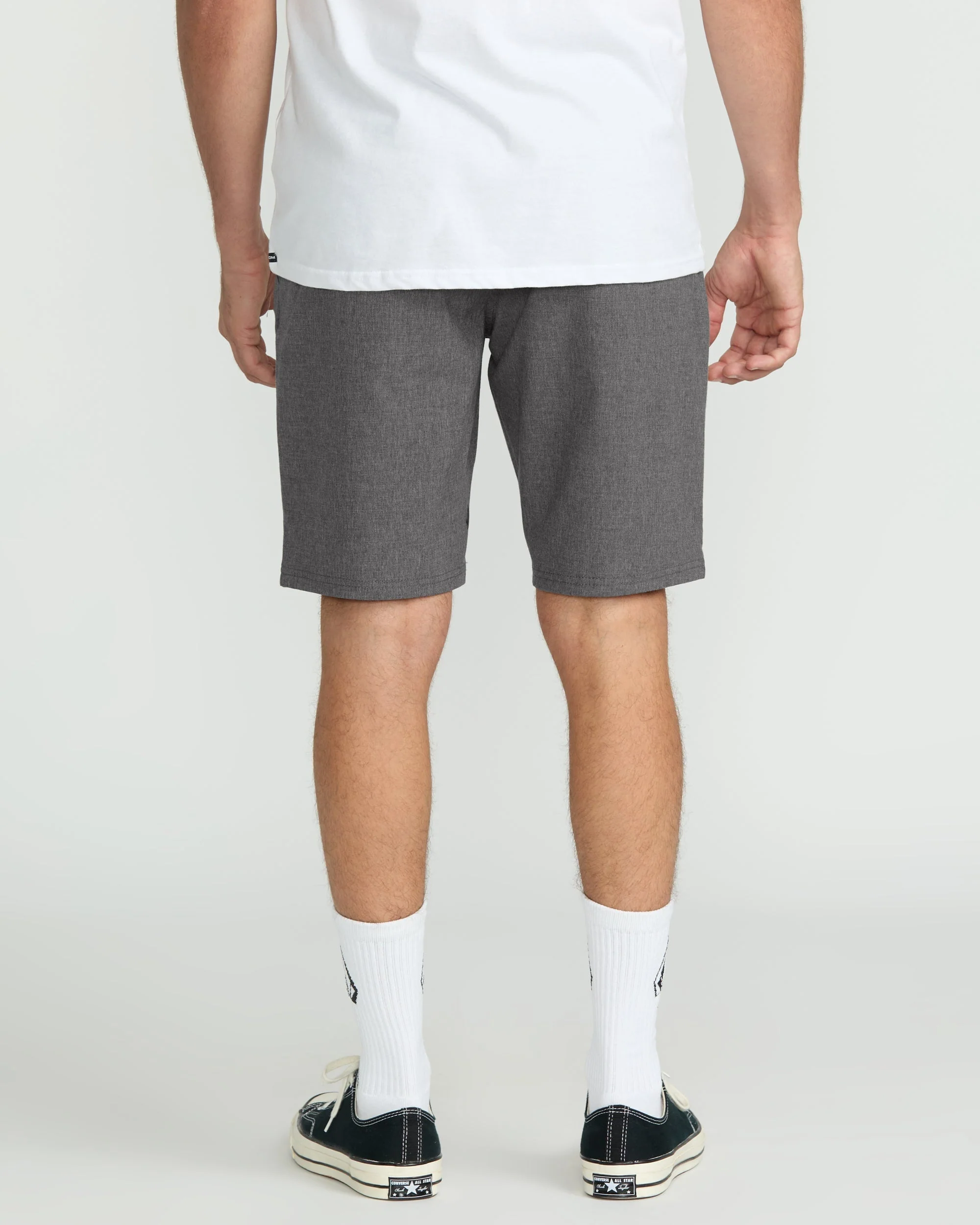 Frickin Cross Shred Static 20" Hybrid-Shorts - Charcoal Heather - Image 2