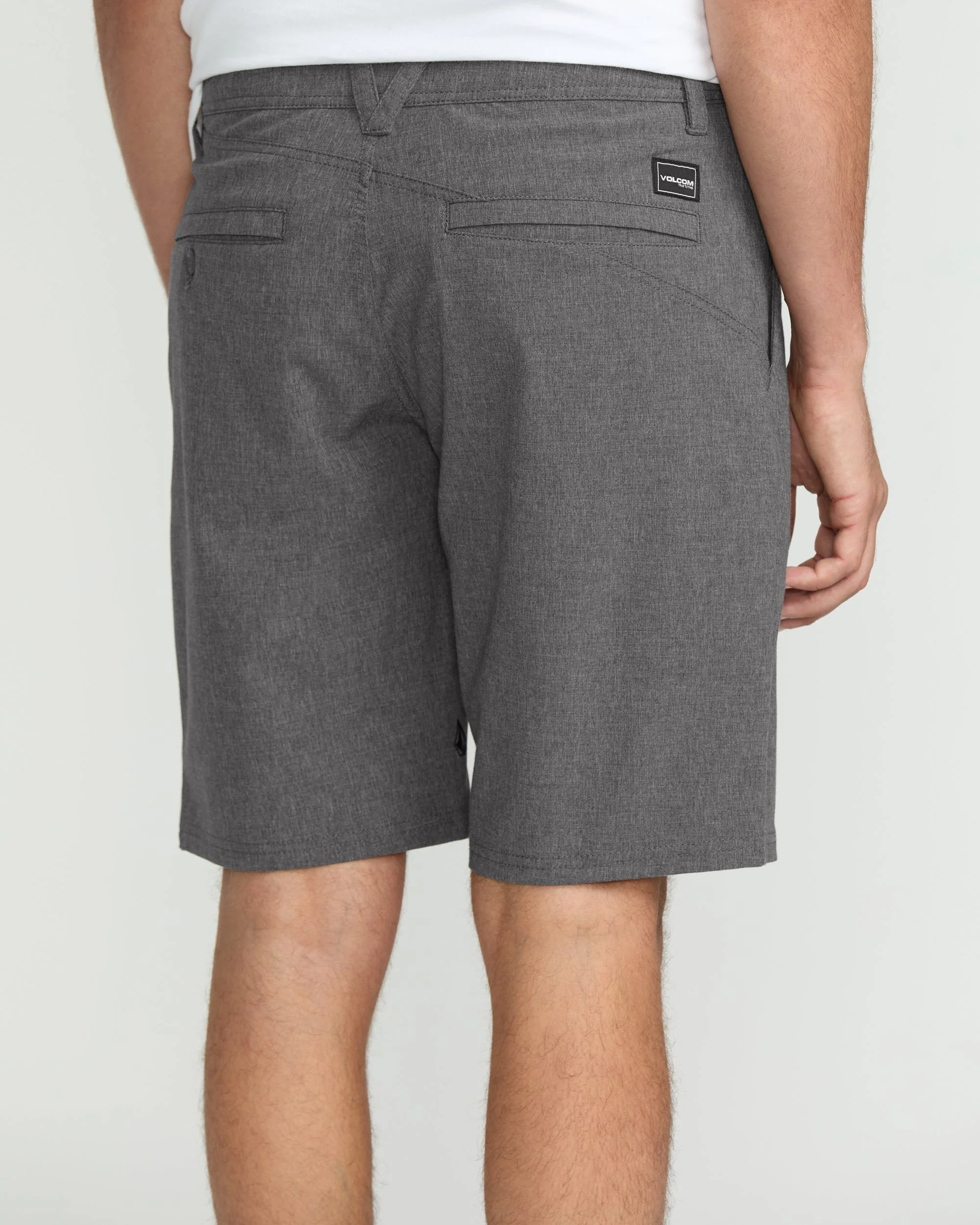 Frickin Cross Shred Static 20" Hybrid-Shorts - Charcoal Heather - Image 4