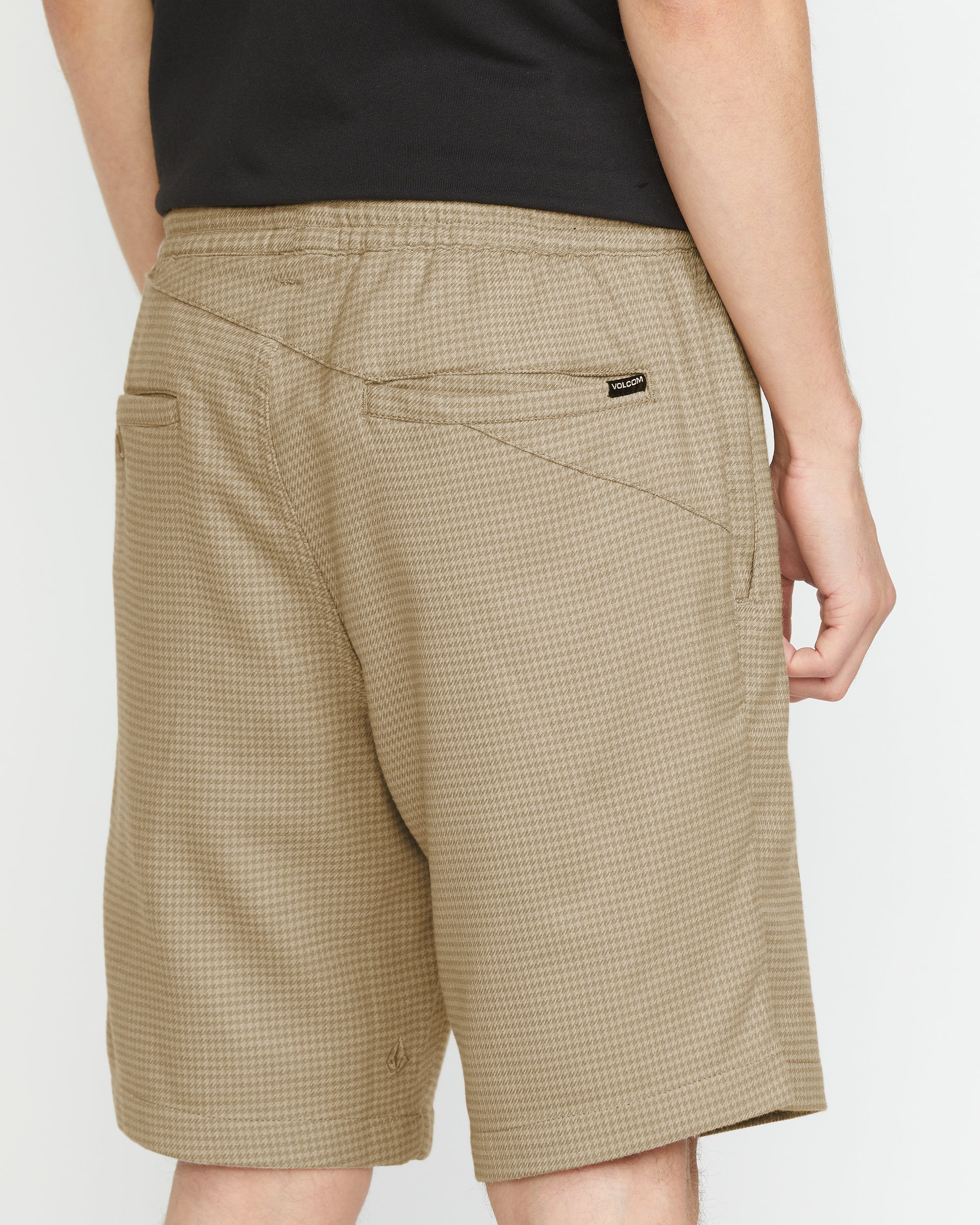 Frickin Elasticated Waist 19" Shorts - LIGHT KHAKI - Image 4
