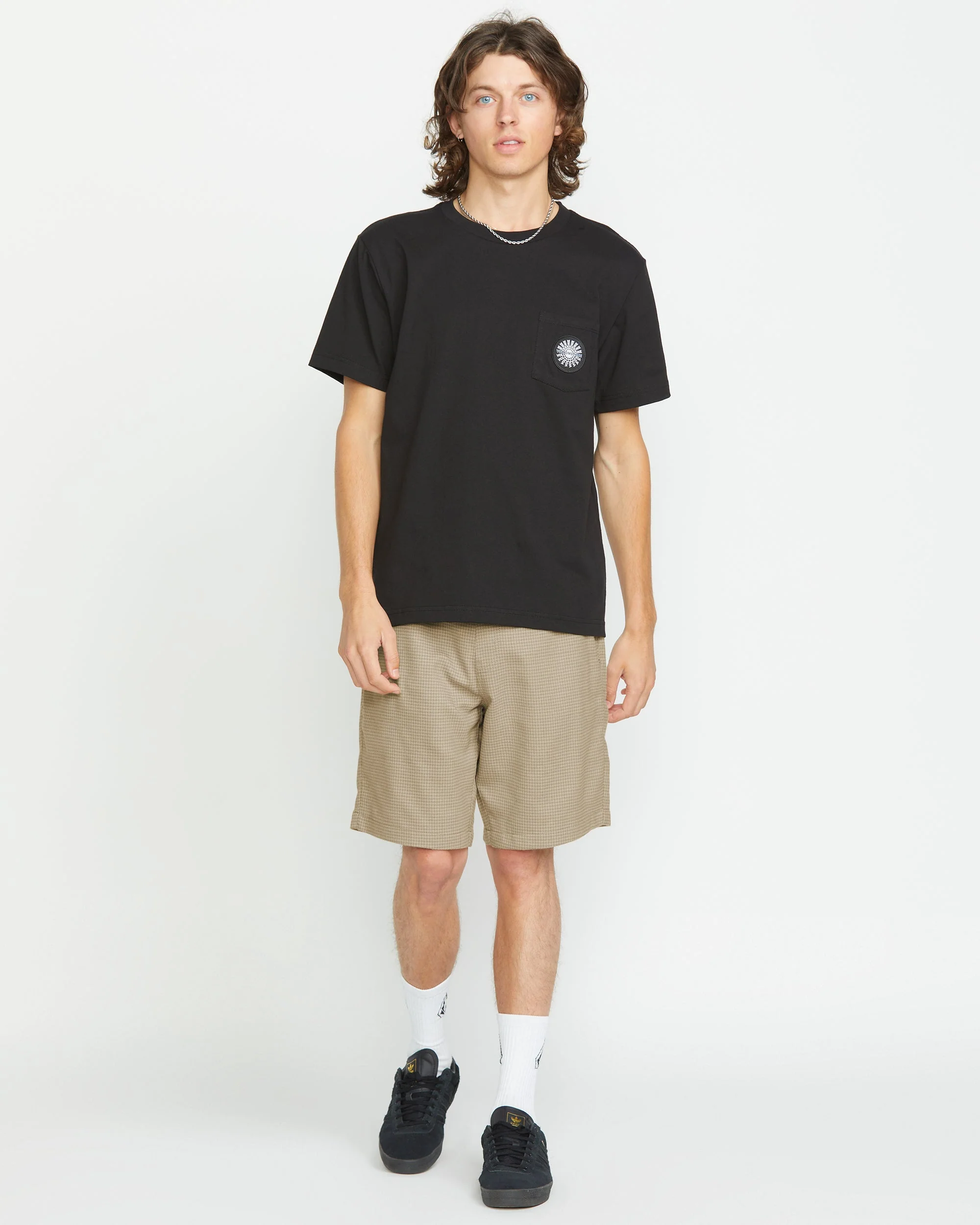 Frickin Elasticated Waist 19" Shorts - LIGHT KHAKI - Image 5