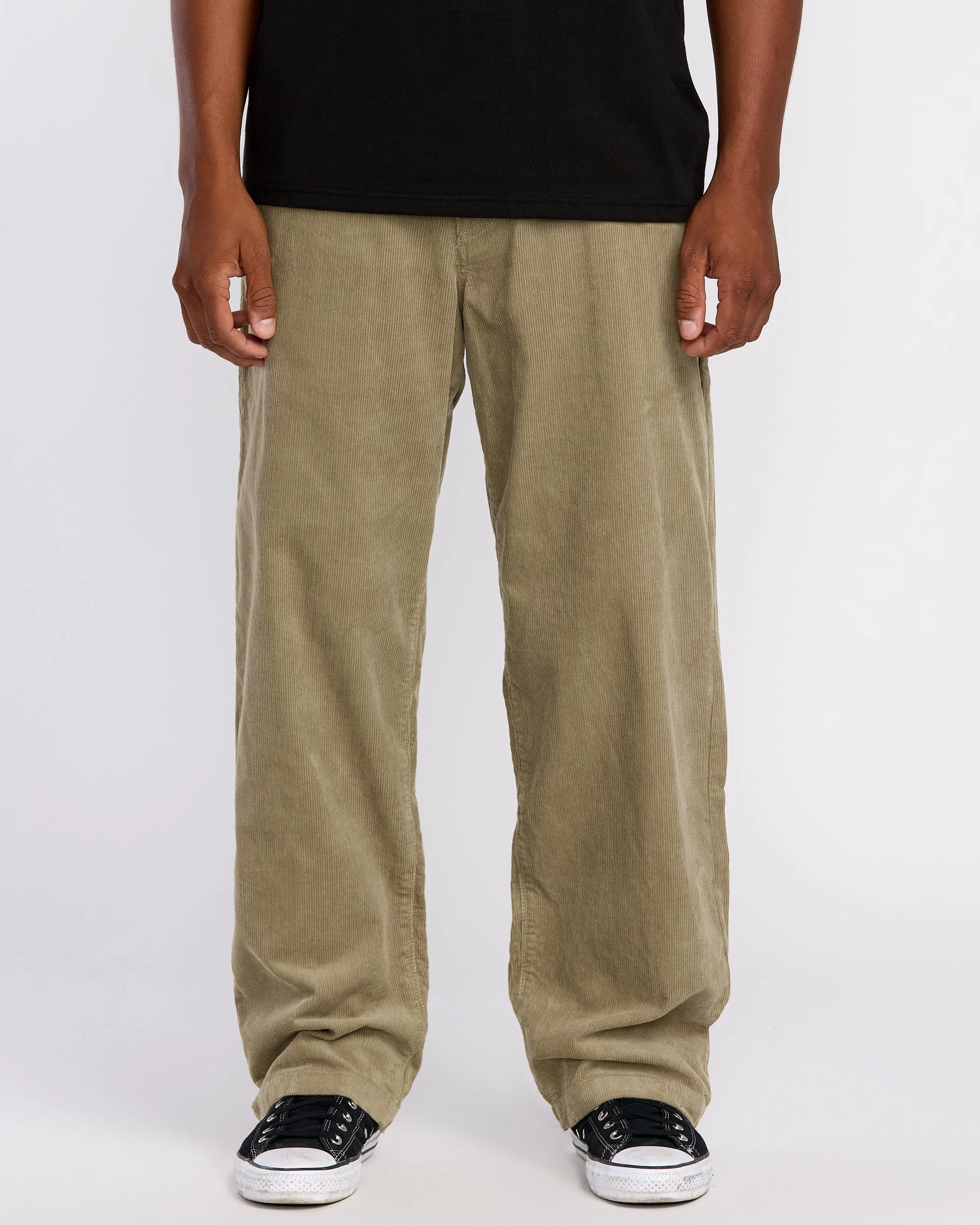 Frickin Loose Tapered Cordhose - Khaki