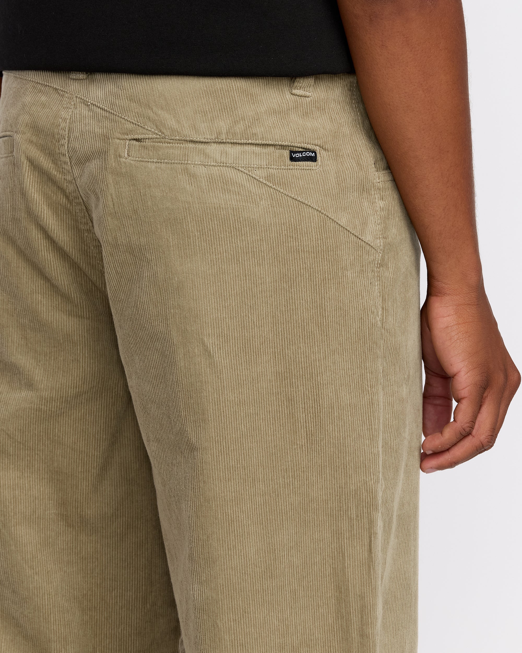 Frickin Loose Tapered Cordhose - Khaki - Image 3