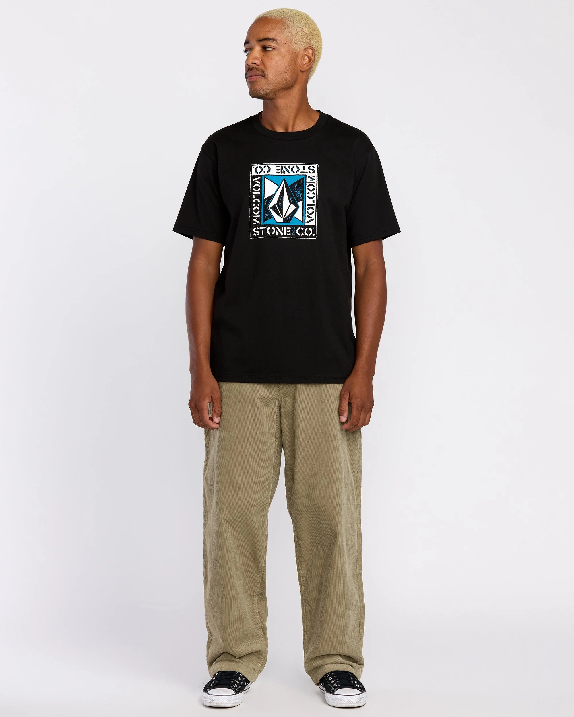 Frickin Loose Tapered Cordhose - Khaki - Image 4