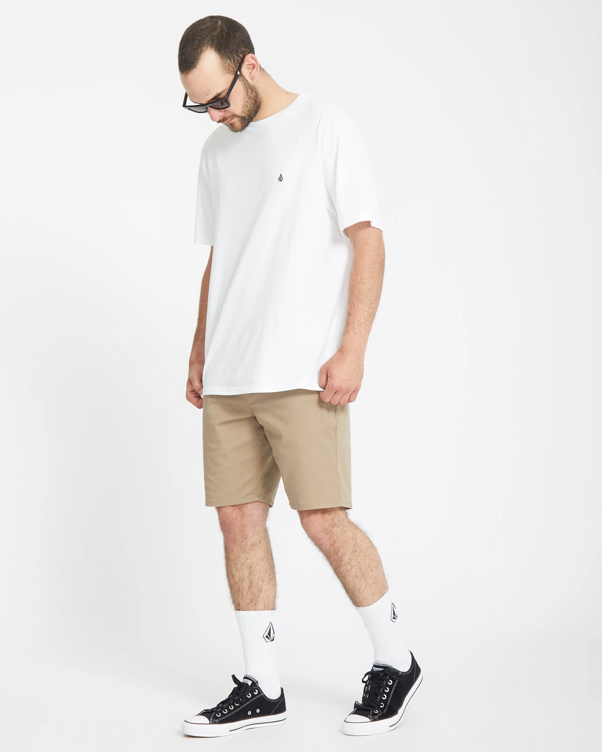 Frickin Modern Stretch 19" Shorts - Khaki - Image 3