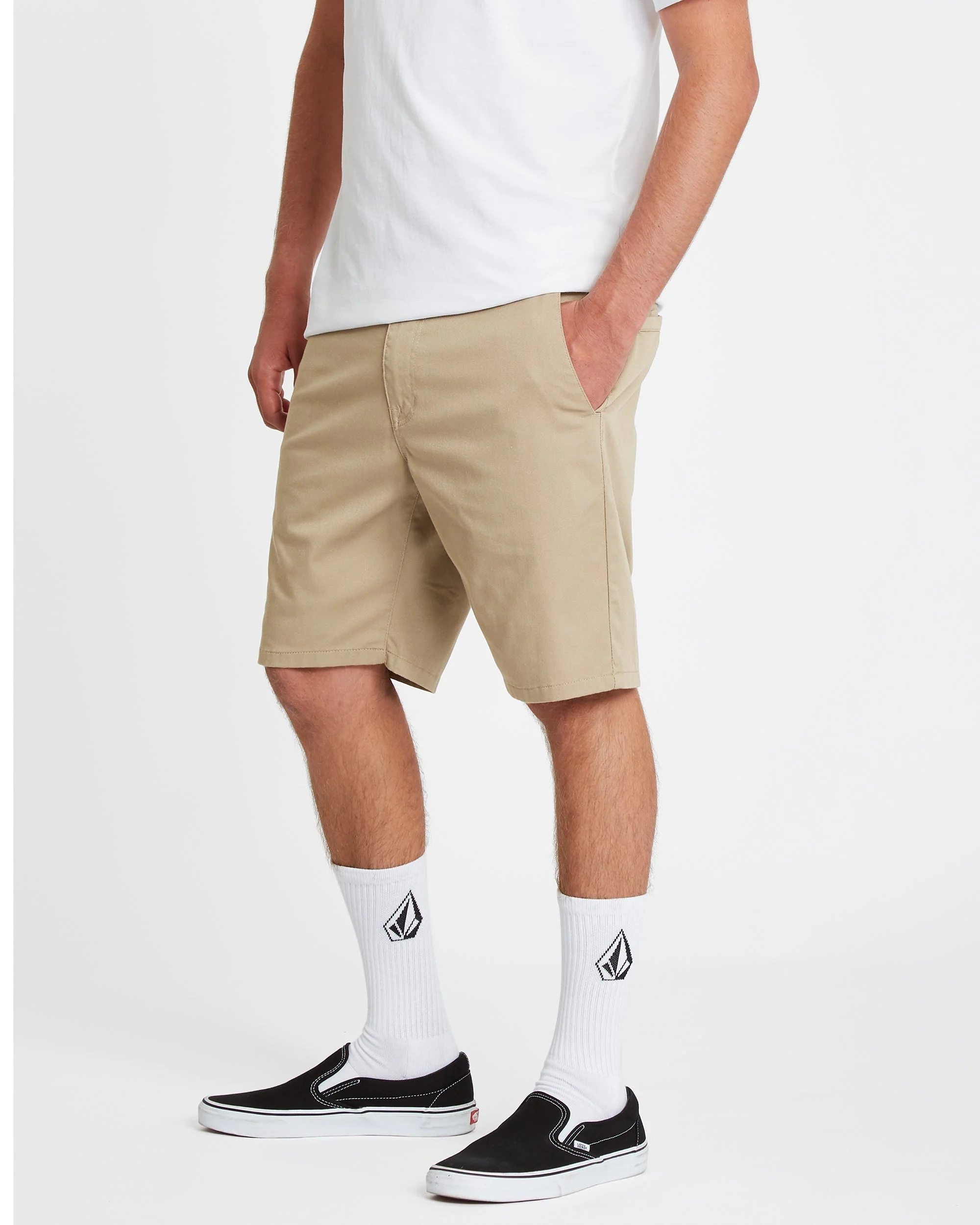 Frickin Modern Stretch 19" Shorts - Khaki - Image 5