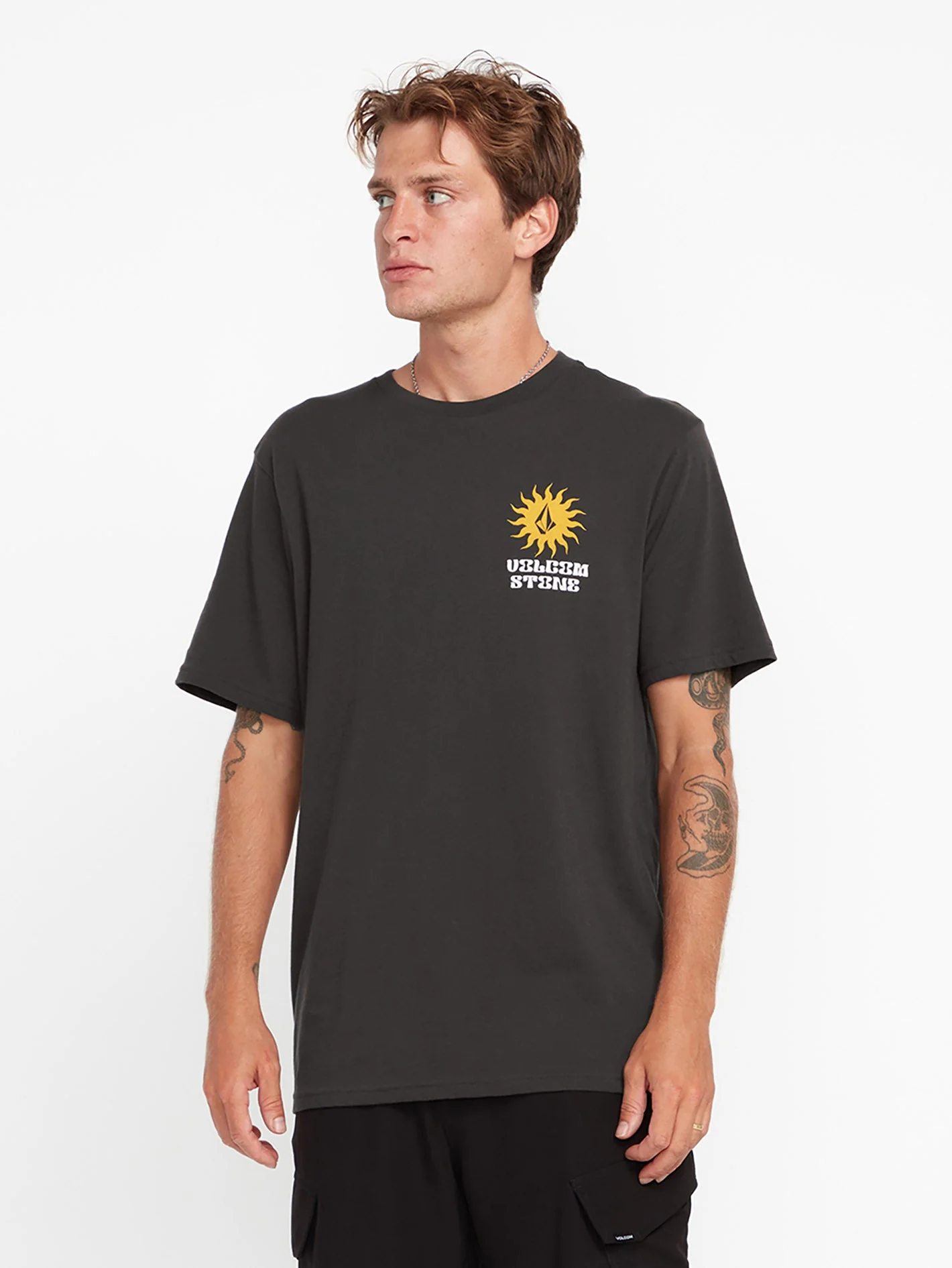 Farm to Yarn Rayz T-Shirt - VINTAGE BLACK - Image 2