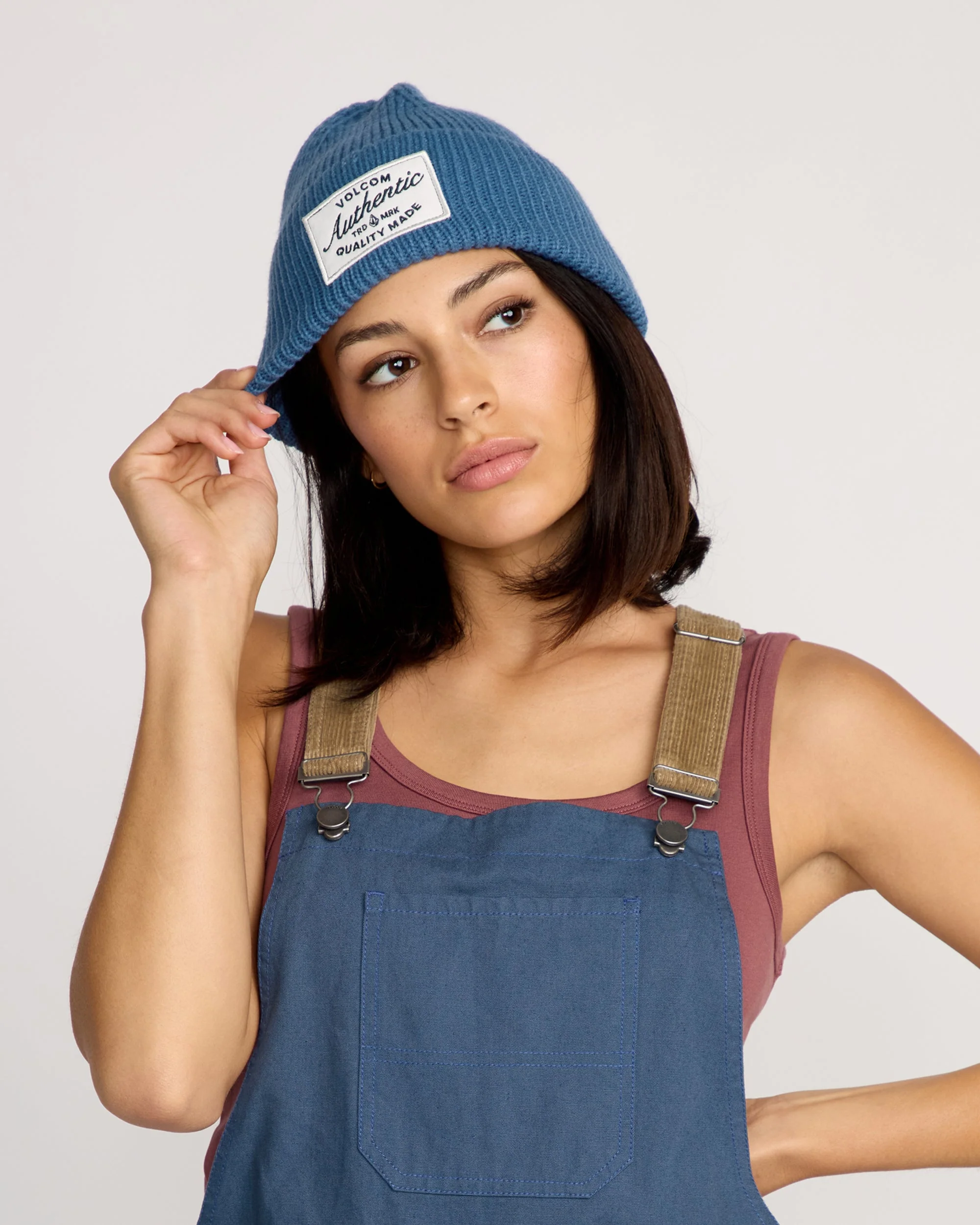 Full Cut Work Beanie - Royal - Image 2