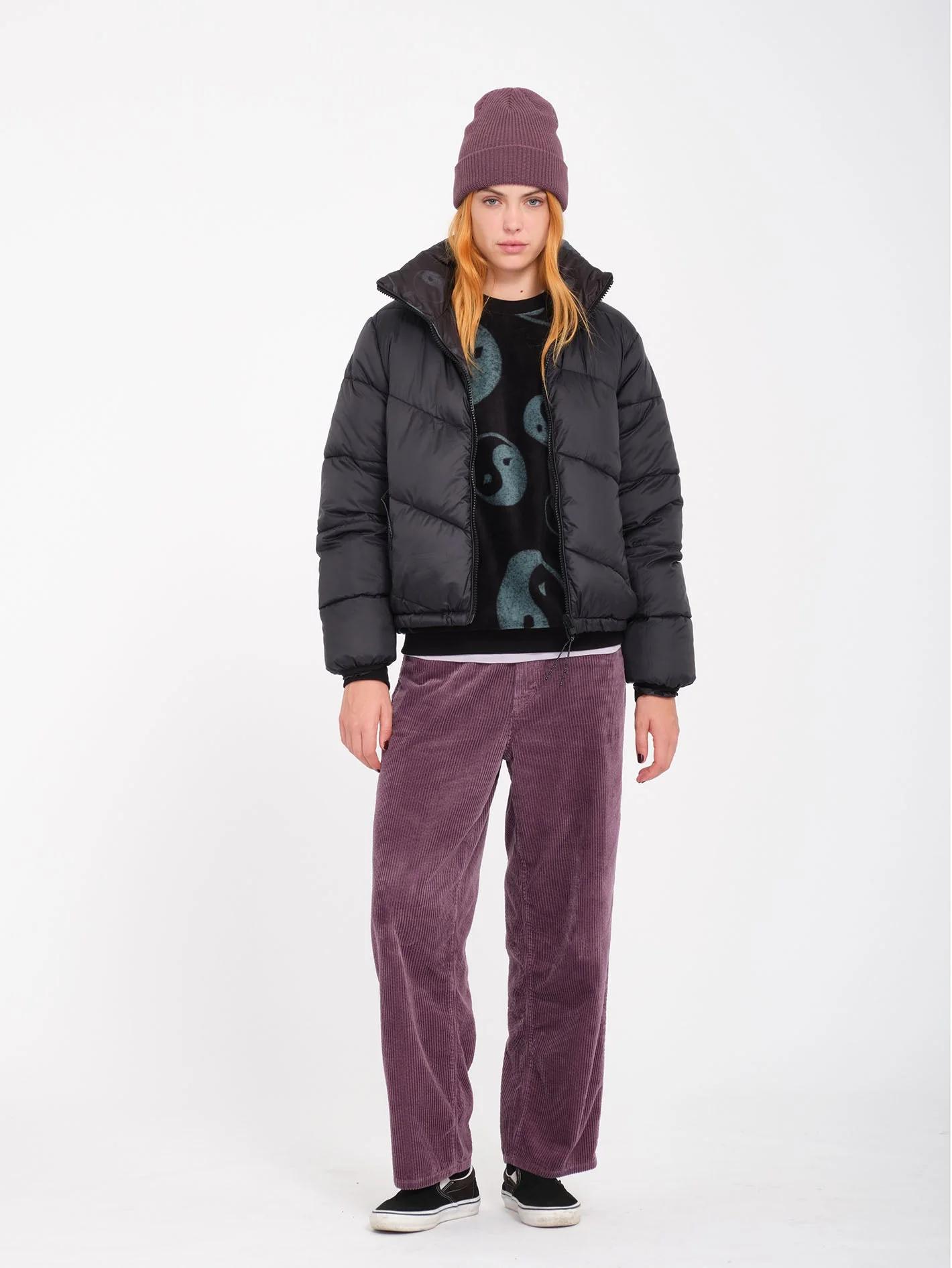 Full Stone Beanie - Vintage Violet - Image 3