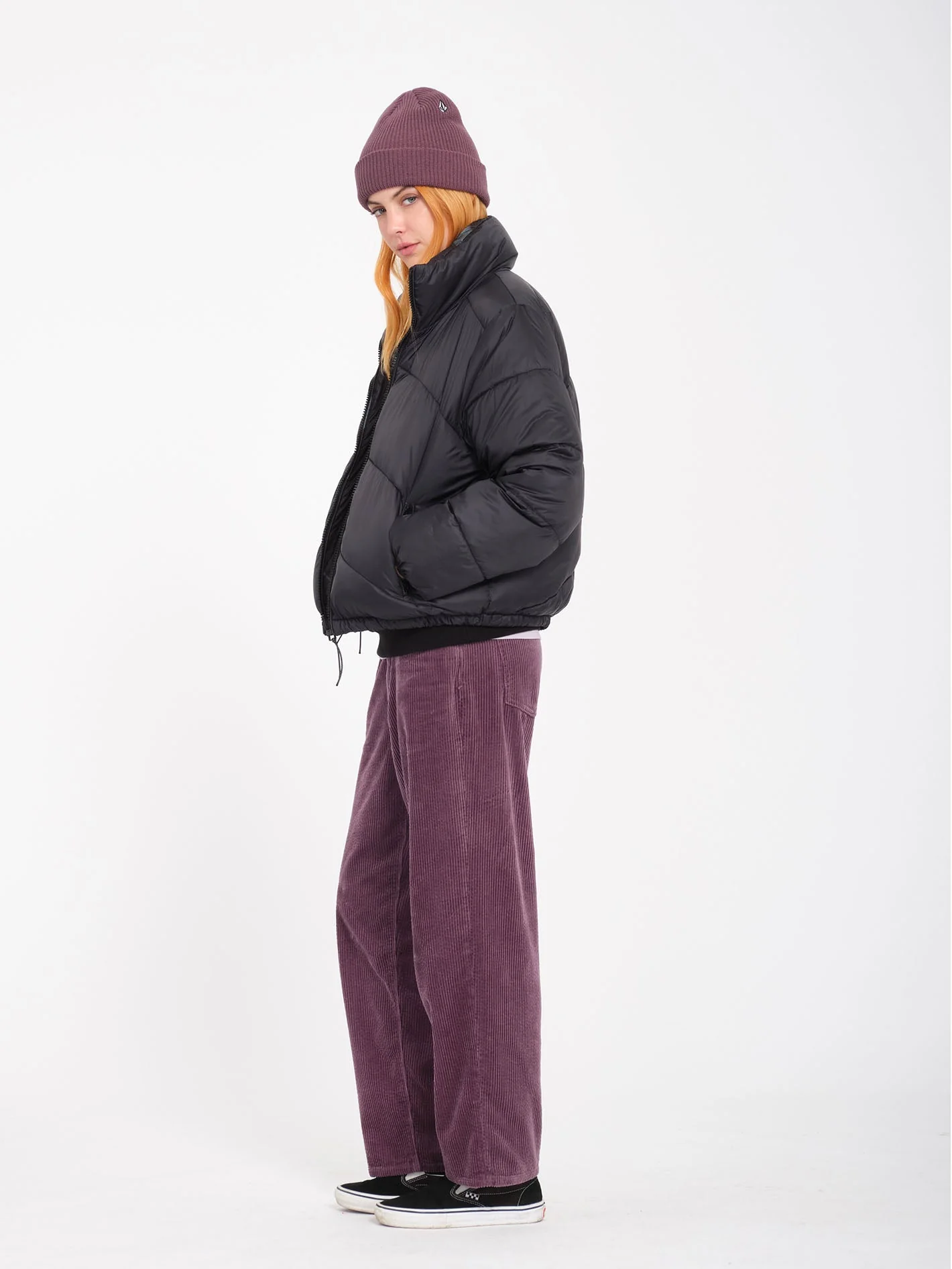 Full Stone Beanie - Vintage Violet - Image 4