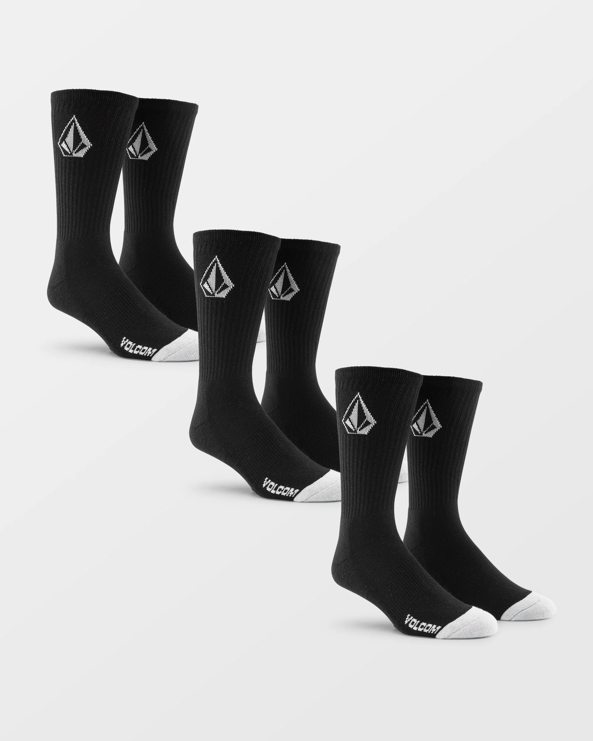 Full Stone Socken (3 pack) - Black