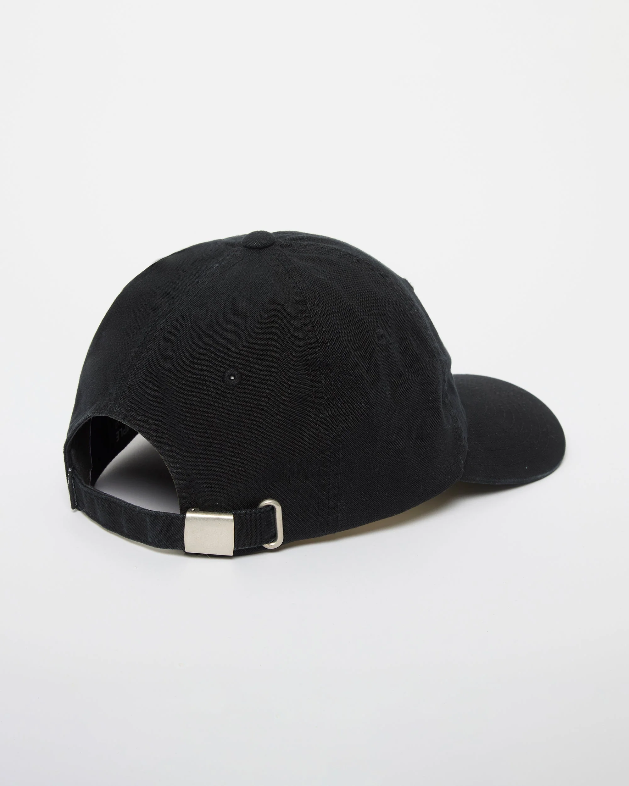 Full Stone Washed Verstellbare Cap - Black - Image 2