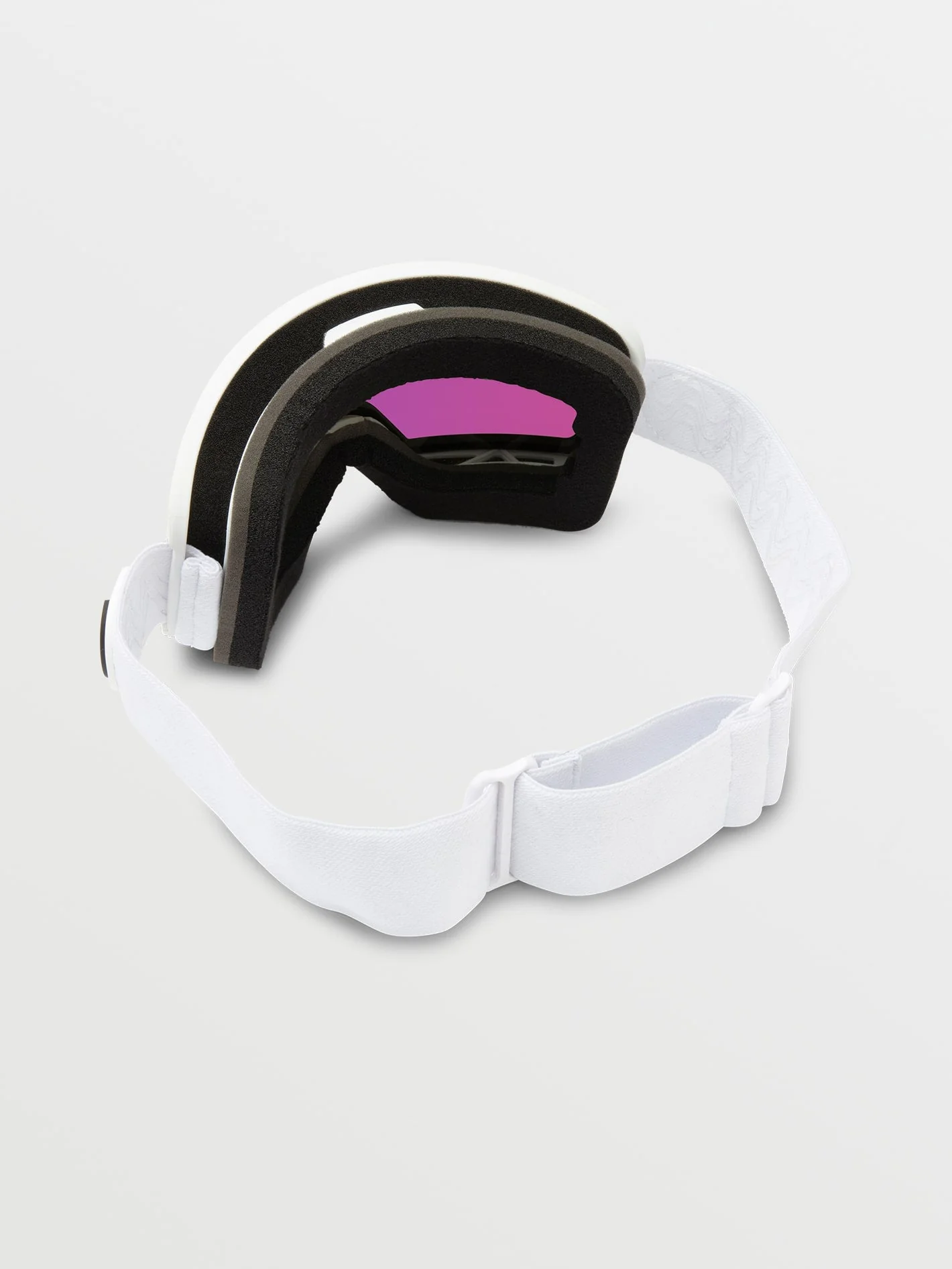 Garden Matte White Goggle - Pink Chrome - Image 4