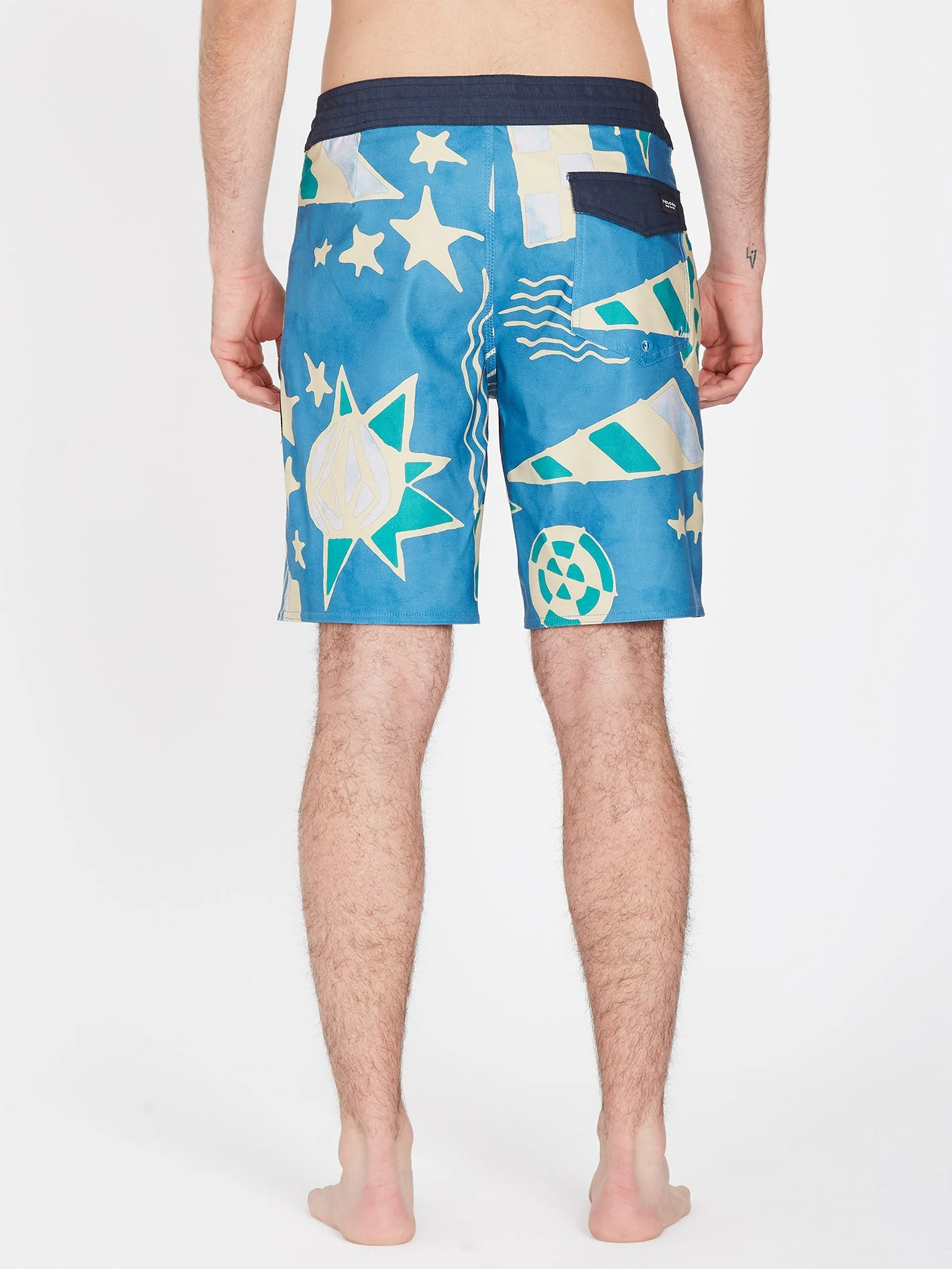 Geo Stoney 19" Badeshorts - AGED INDIGO - Image 2
