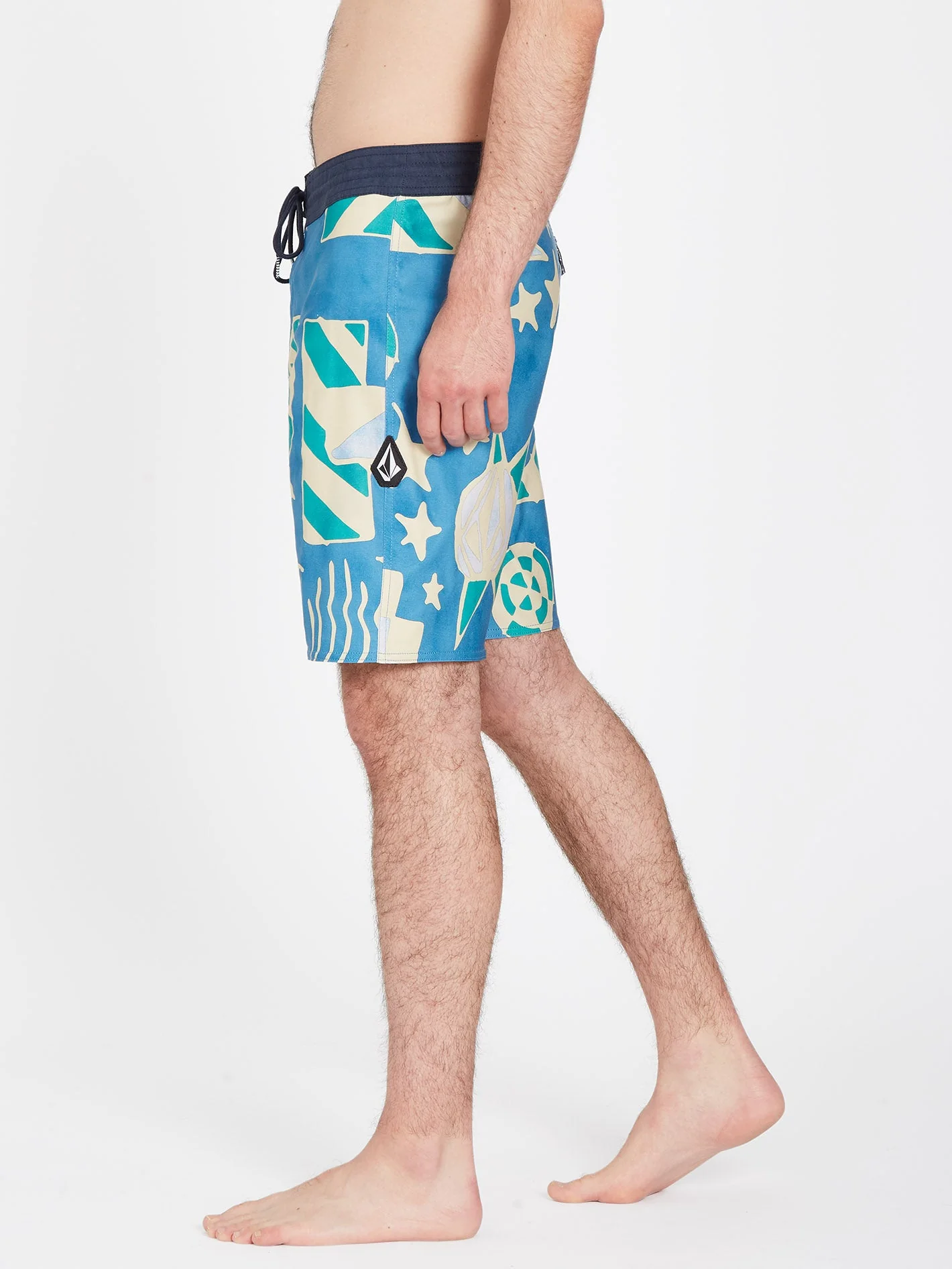 Geo Stoney 19" Badeshorts - AGED INDIGO - Image 6