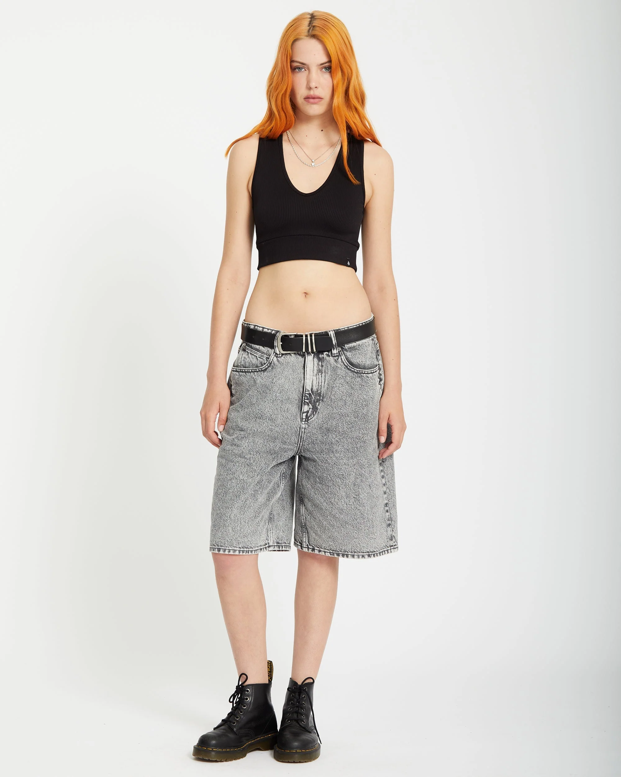 Gimmestank Rib Top - Black - Image 4