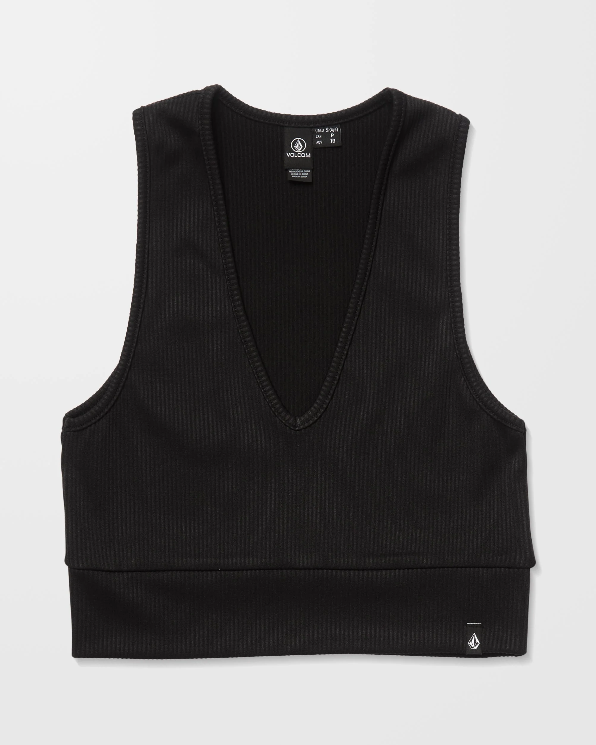 Gimmestank Rib Top - Black - Image 6