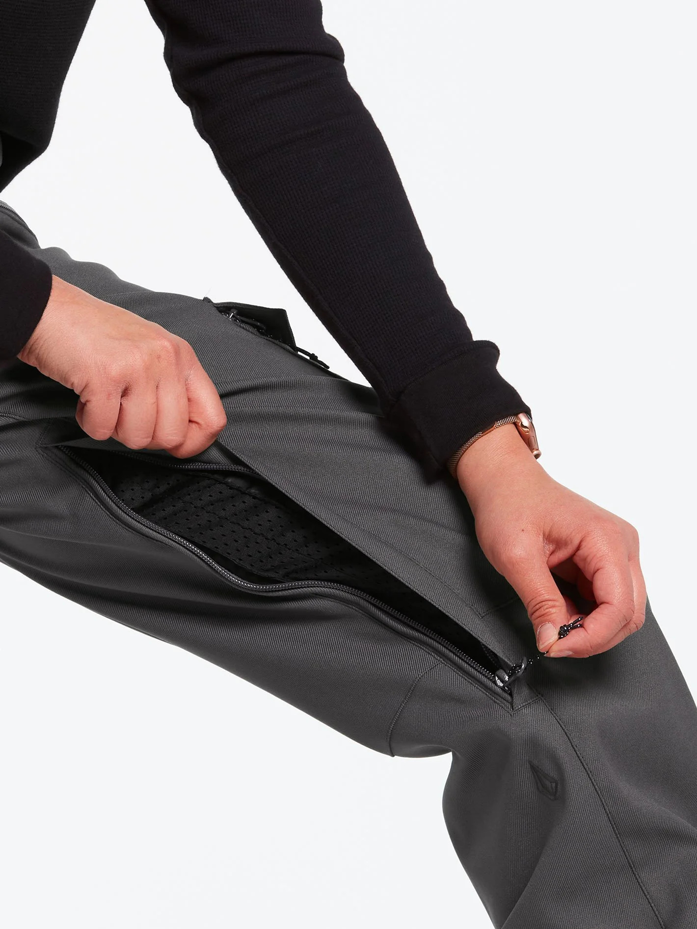 Grace Stretch Pant - DARK GREY - Image 7
