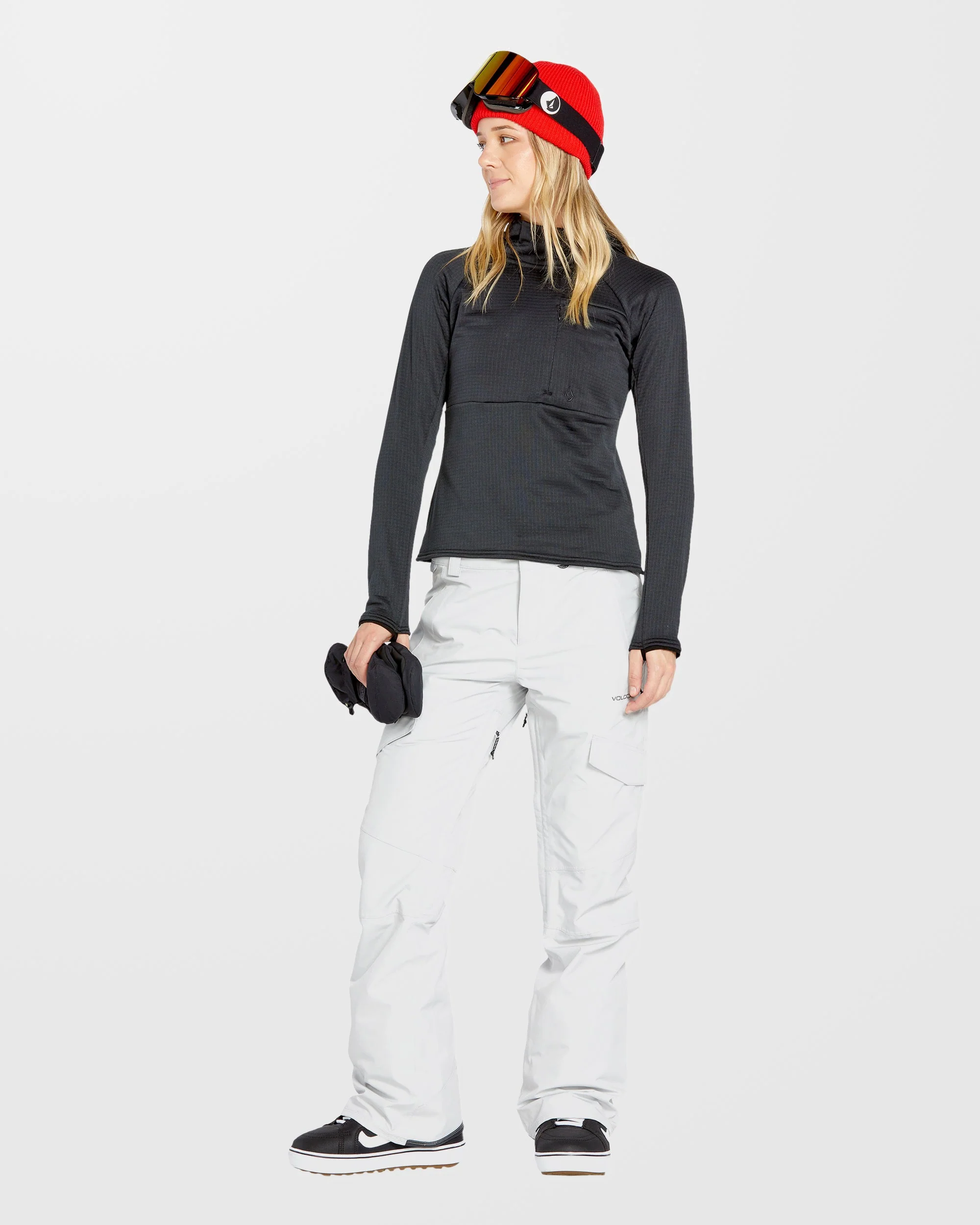 Gridlock Balaclava Kapuzenpullover - Black - Image 3