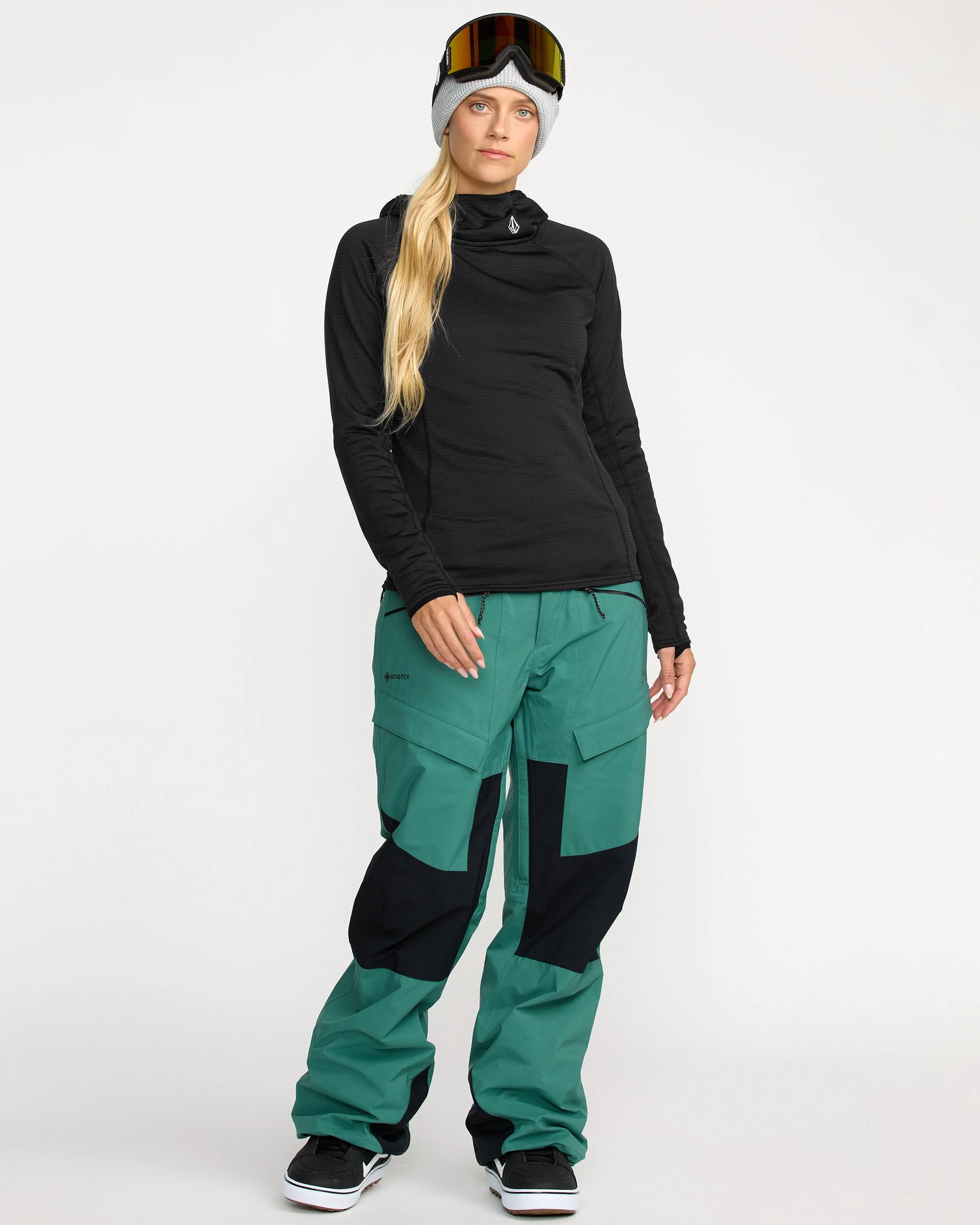 Gridlock Balaclava Kapuzenpullover - Black - Image 3