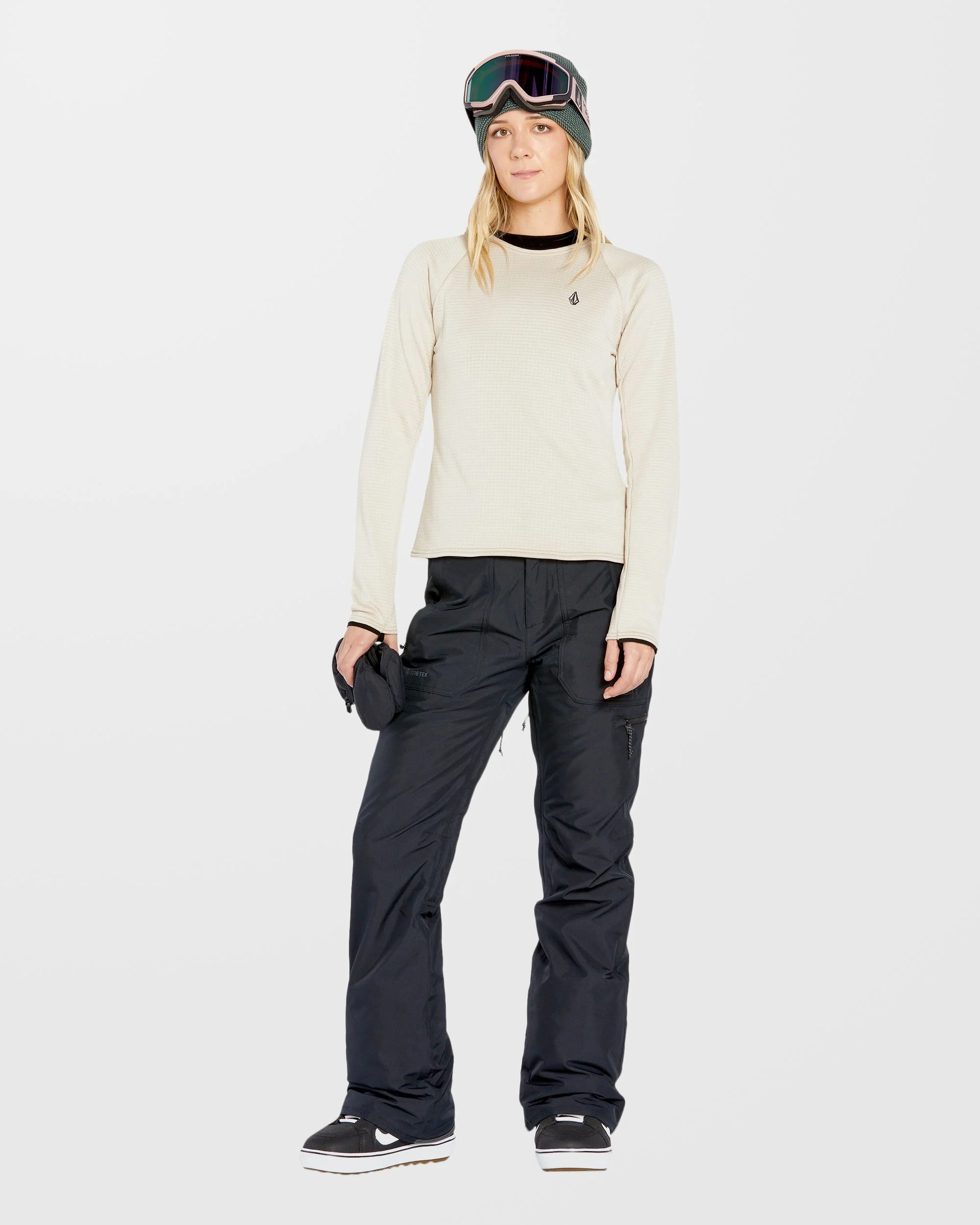 Gridlock Fleece Pullover - Stone - Image 3