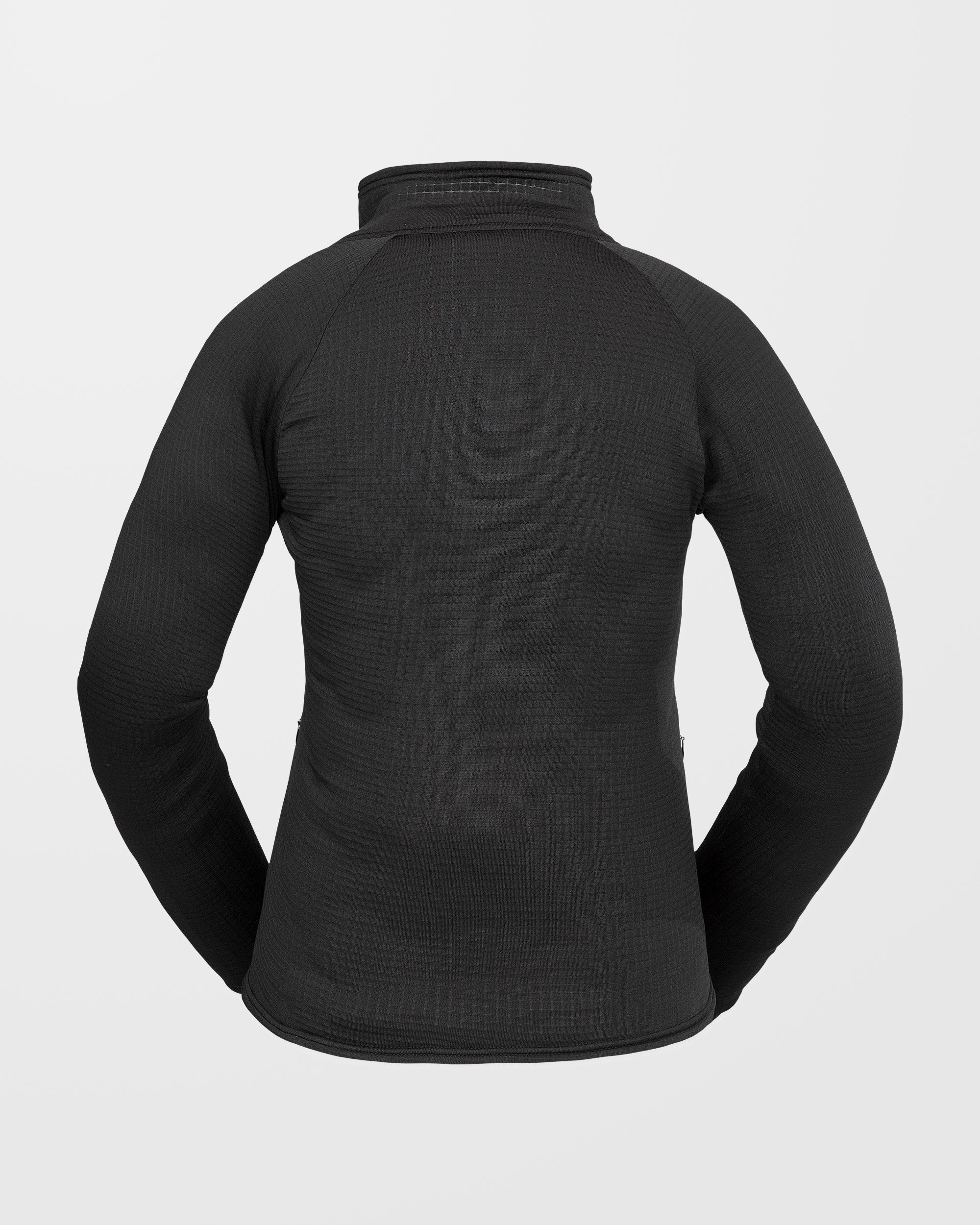 Gridlock Full Zip Pullover - Black - Image 2