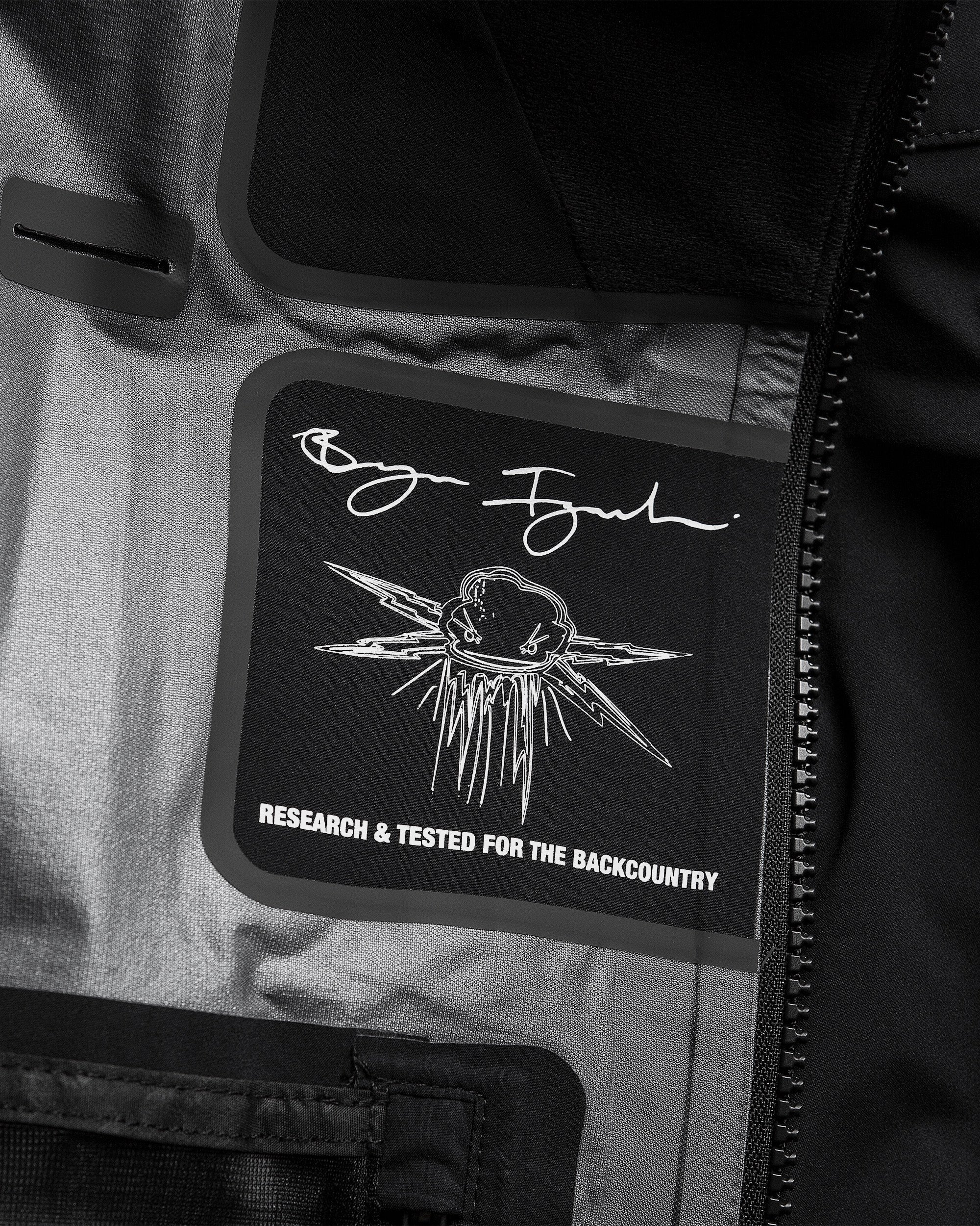 Guch Stretch Gore-Tex Jacke - Black - Image 4