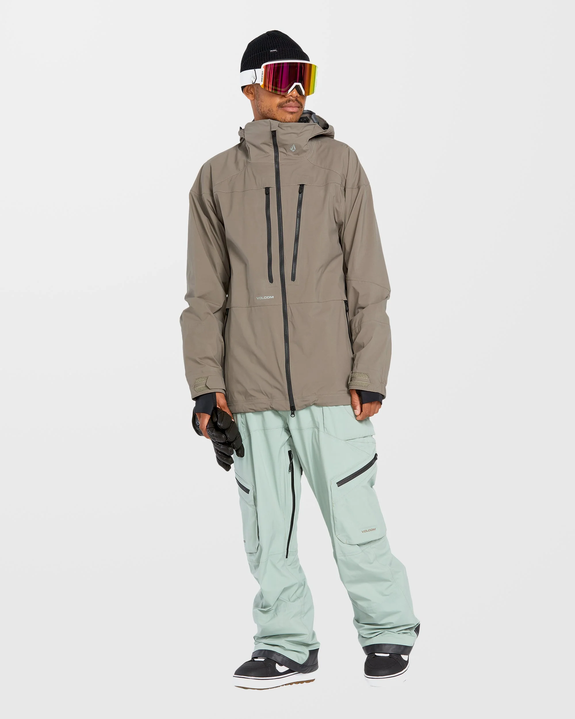 Guch Stretch Gore-Tex Jacke - Chestnut Brown - Image 4