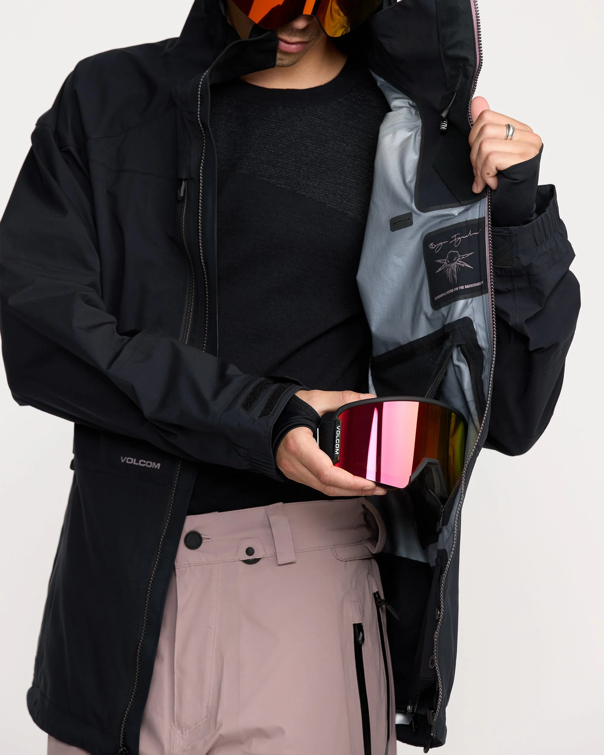 Guch Stretch Gore-tex Jacke - Black - Image 8