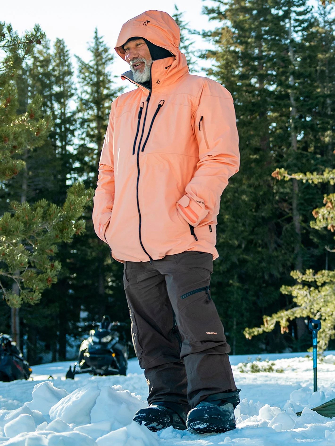Guch Stretch Gore-Tex Jacke - PEACH - Image 11