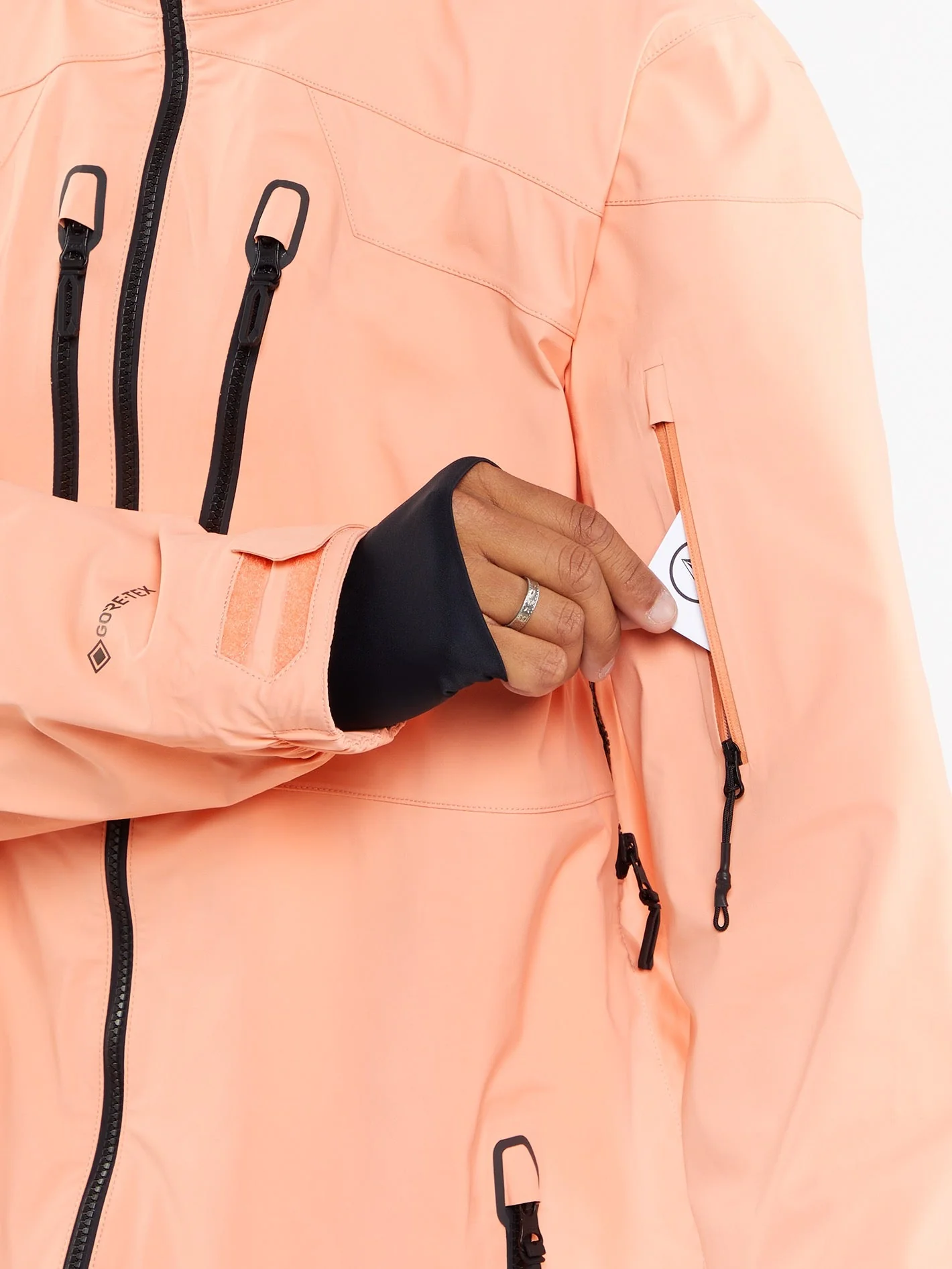 Guch Stretch Gore-Tex Jacke - PEACH - Image 23