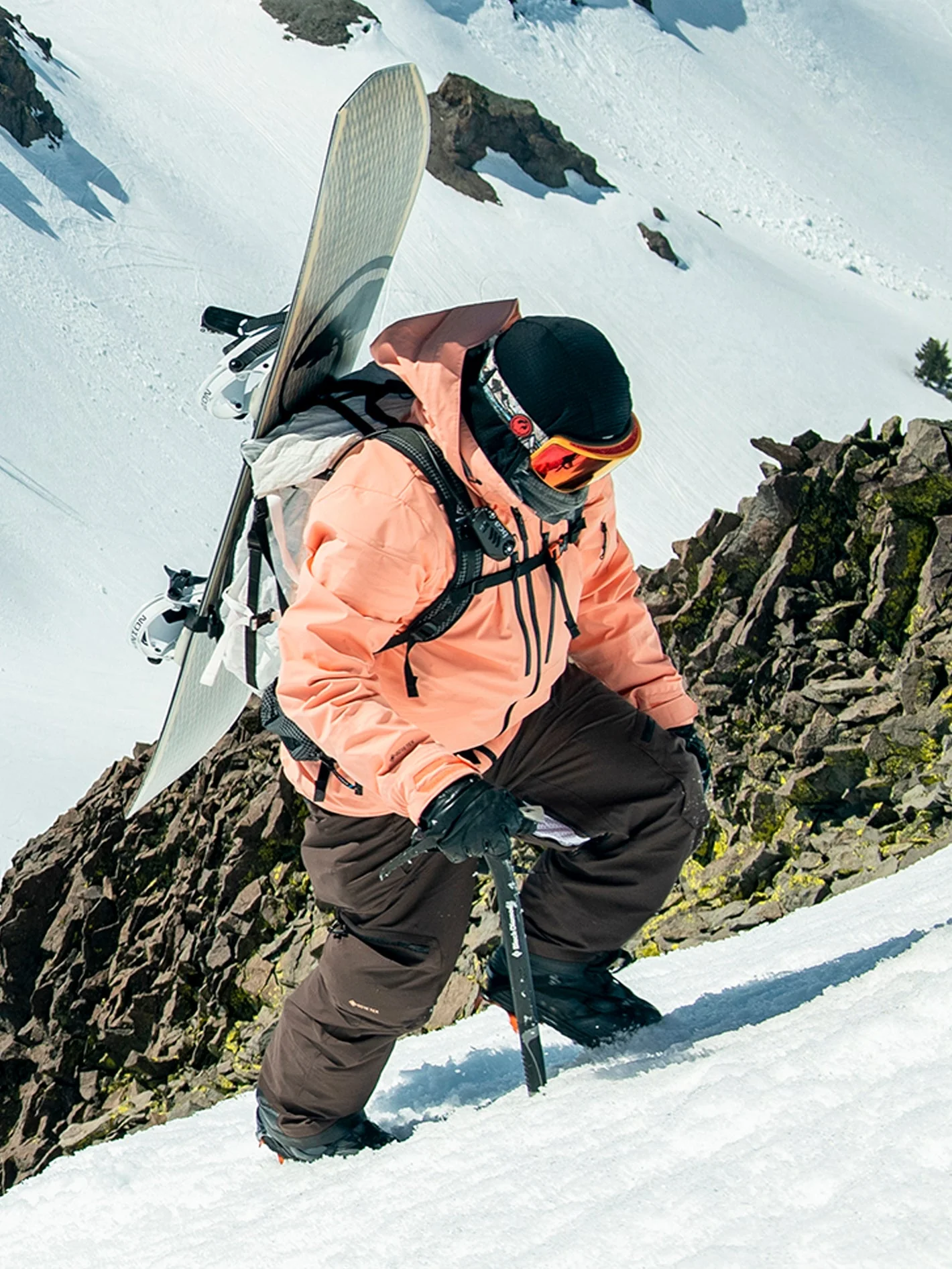 Guch Stretch Gore-Tex Jacke - PEACH - Image 3