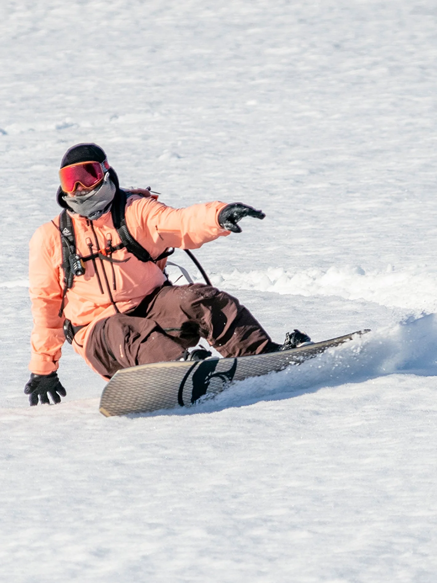Guch Stretch Gore-Tex Jacke - PEACH - Image 4