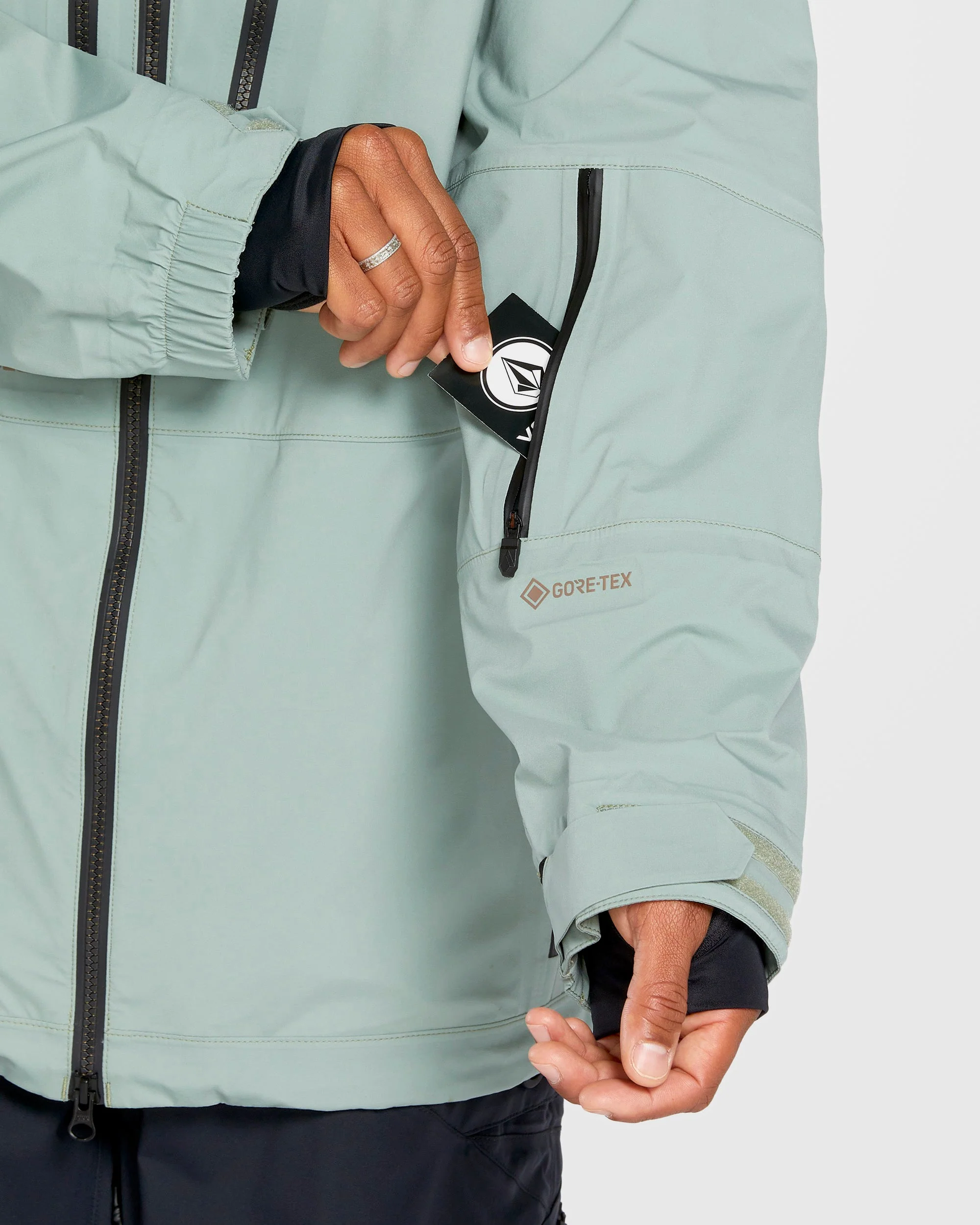 Guch Stretch Gore-Tex Jacke - Agave - Image 8