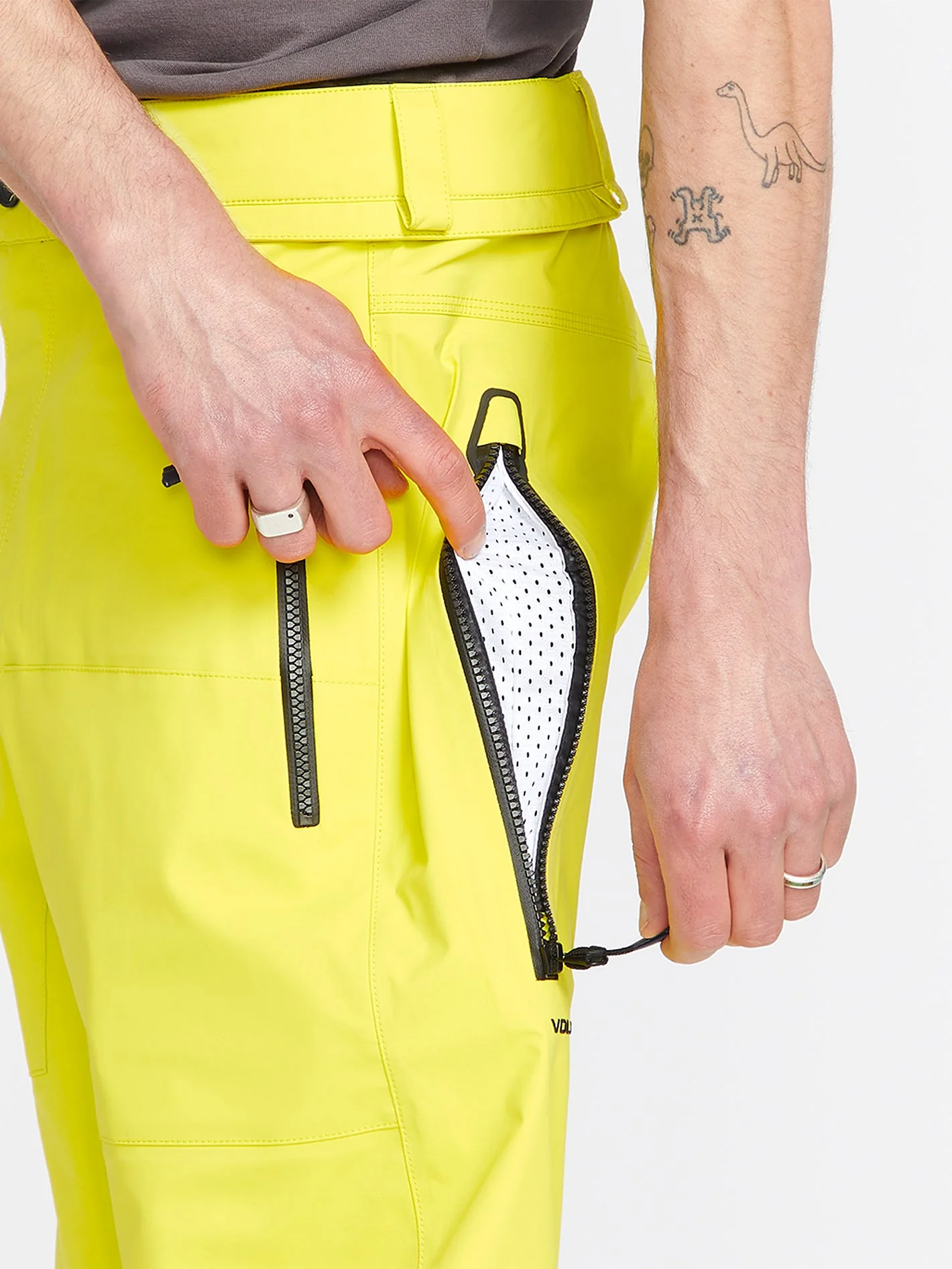Guide Gore-Tex Trousers - Citron - Image 14