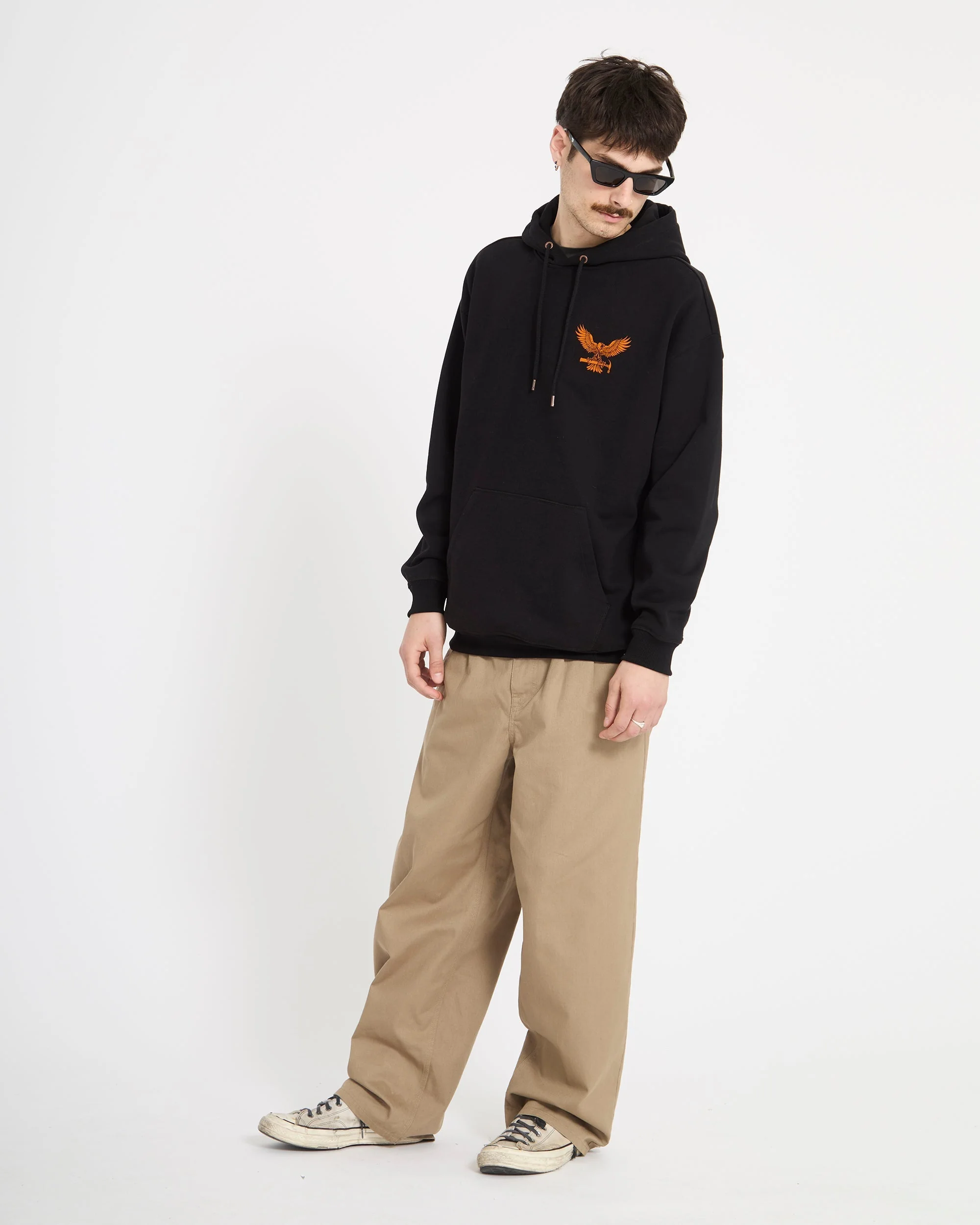 Hammered Hoodie - Black - Image 12