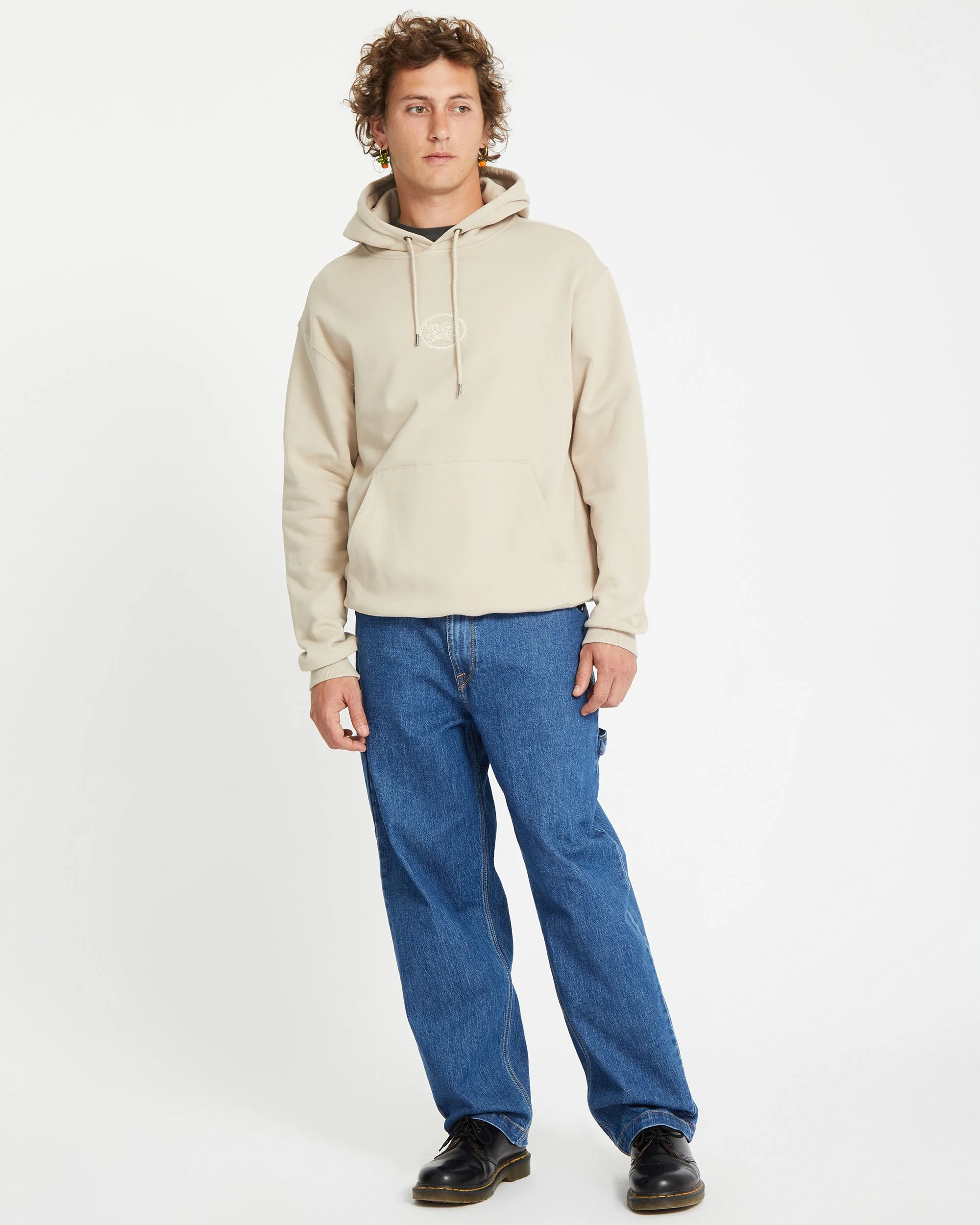 Handerry Kapuzenpullover - LIGHT KHAKI - Image 5