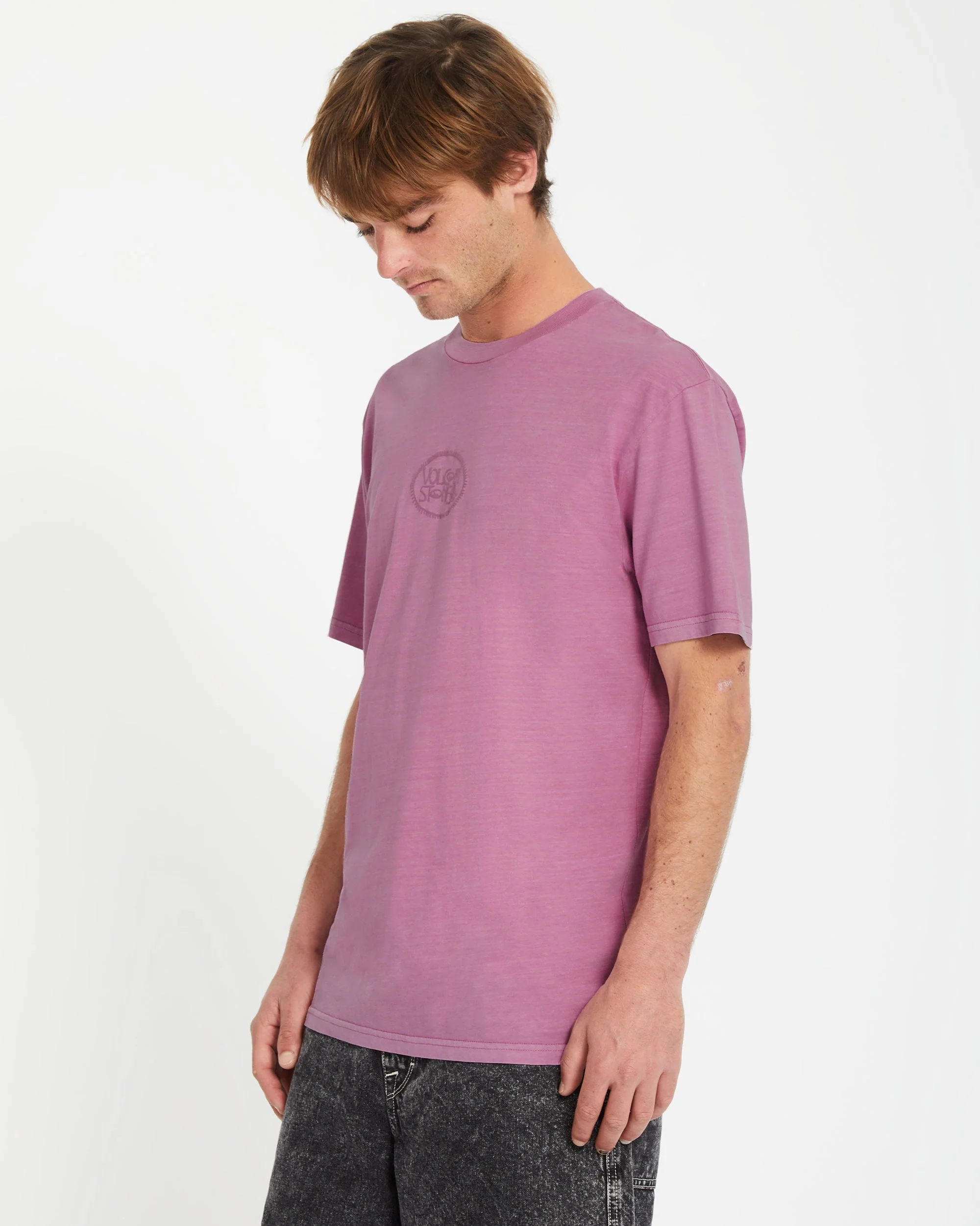 Handstone T-shirt - STEEL PURPLE - Image 7