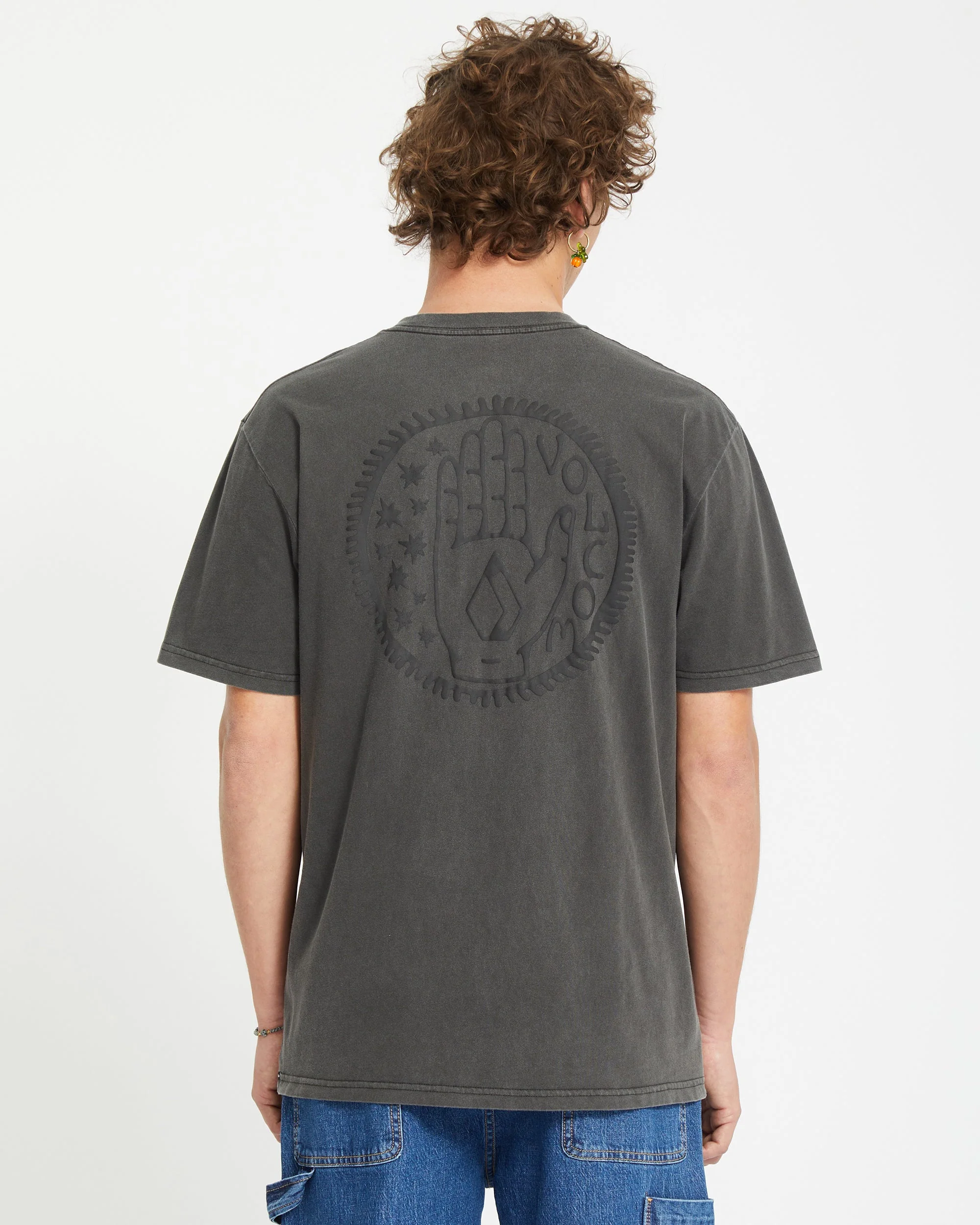 Handstone T-shirt - BLACK - Image 2