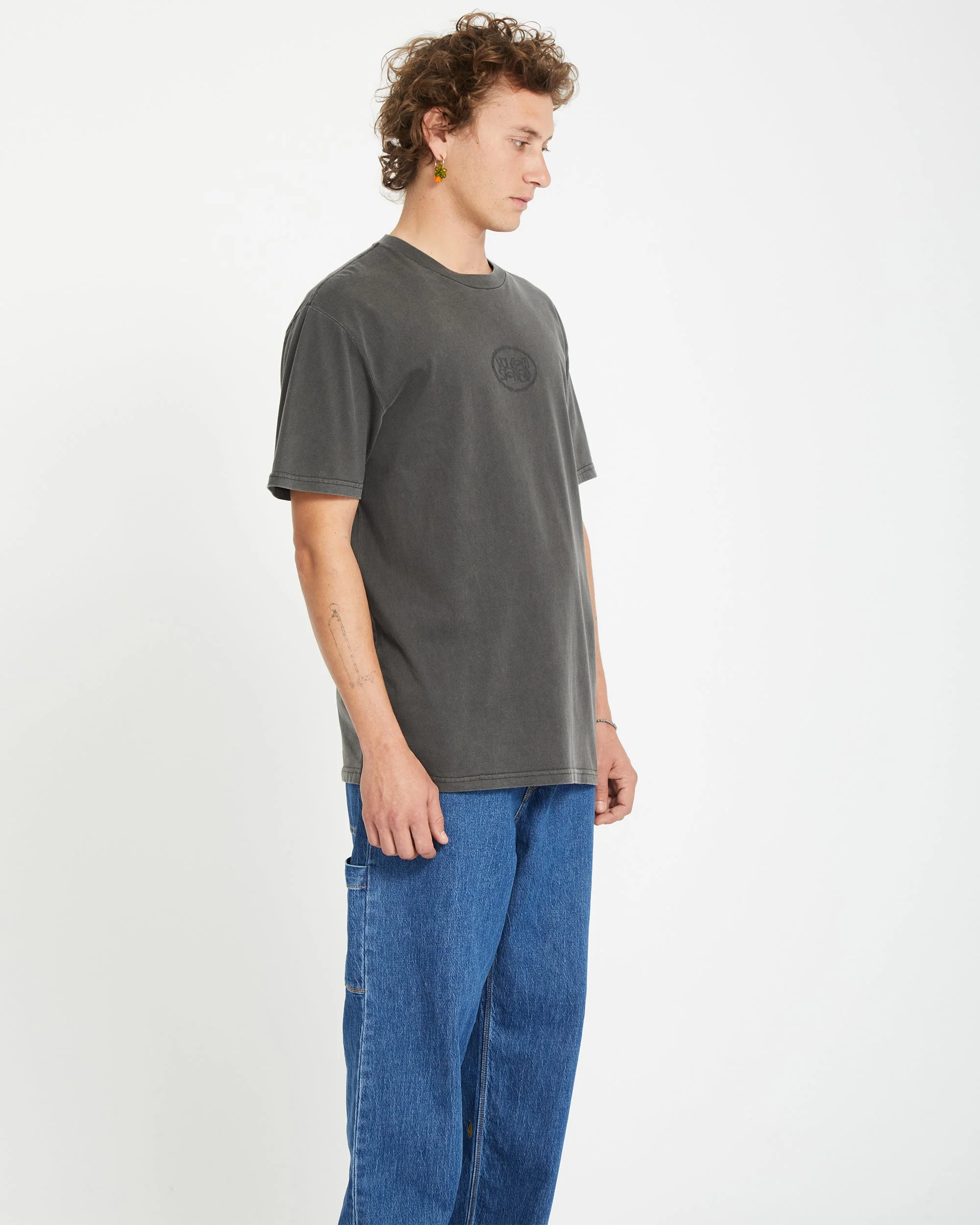 Handstone T-shirt - BLACK - Image 3