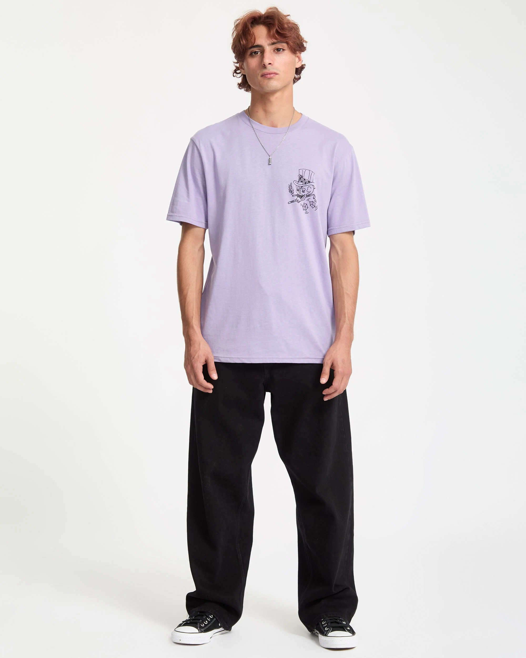 Harry T-Shirt - Purple Ash - Image 9