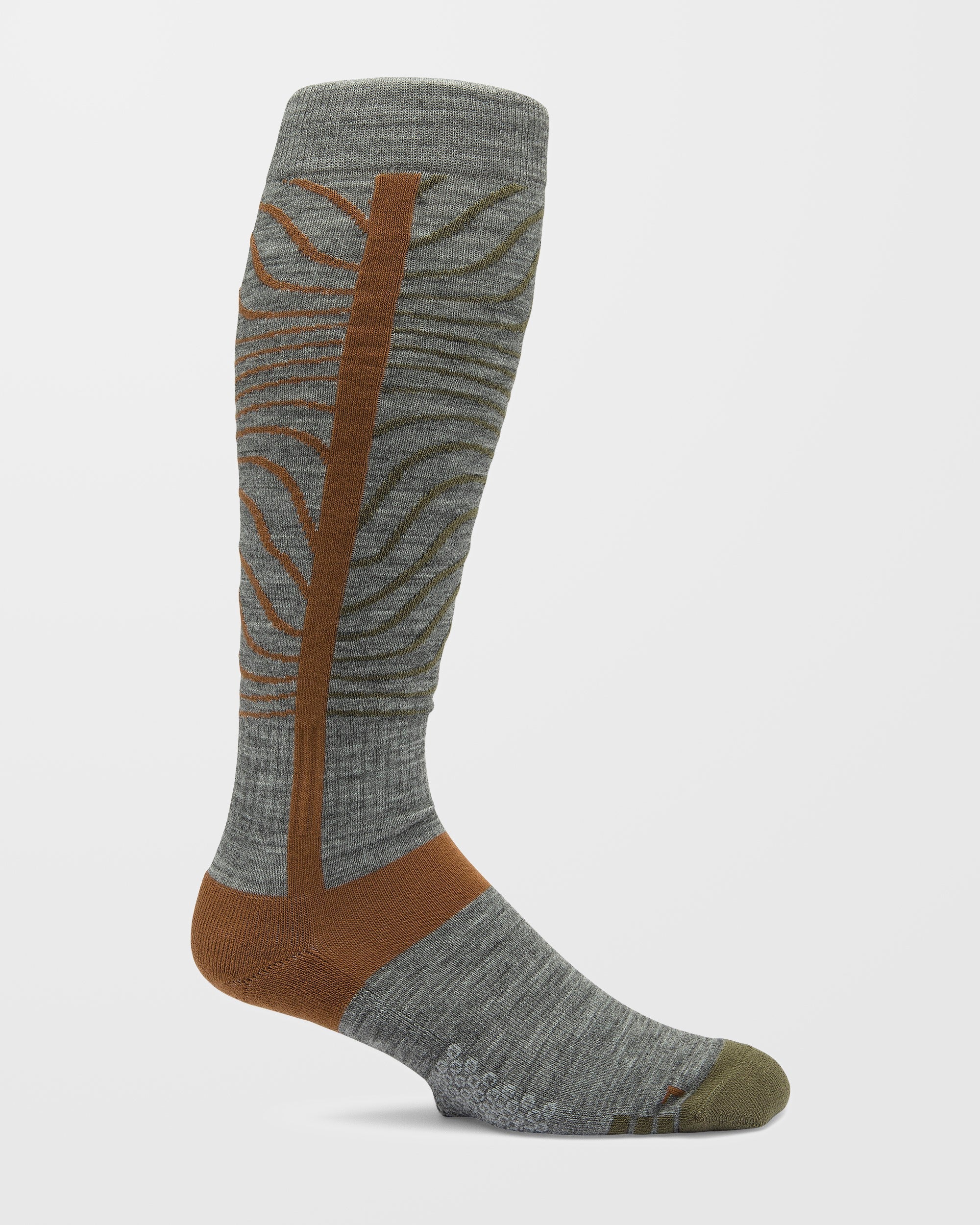 Heavy Over-The-Calf Socken - Heather Grey - Image 2
