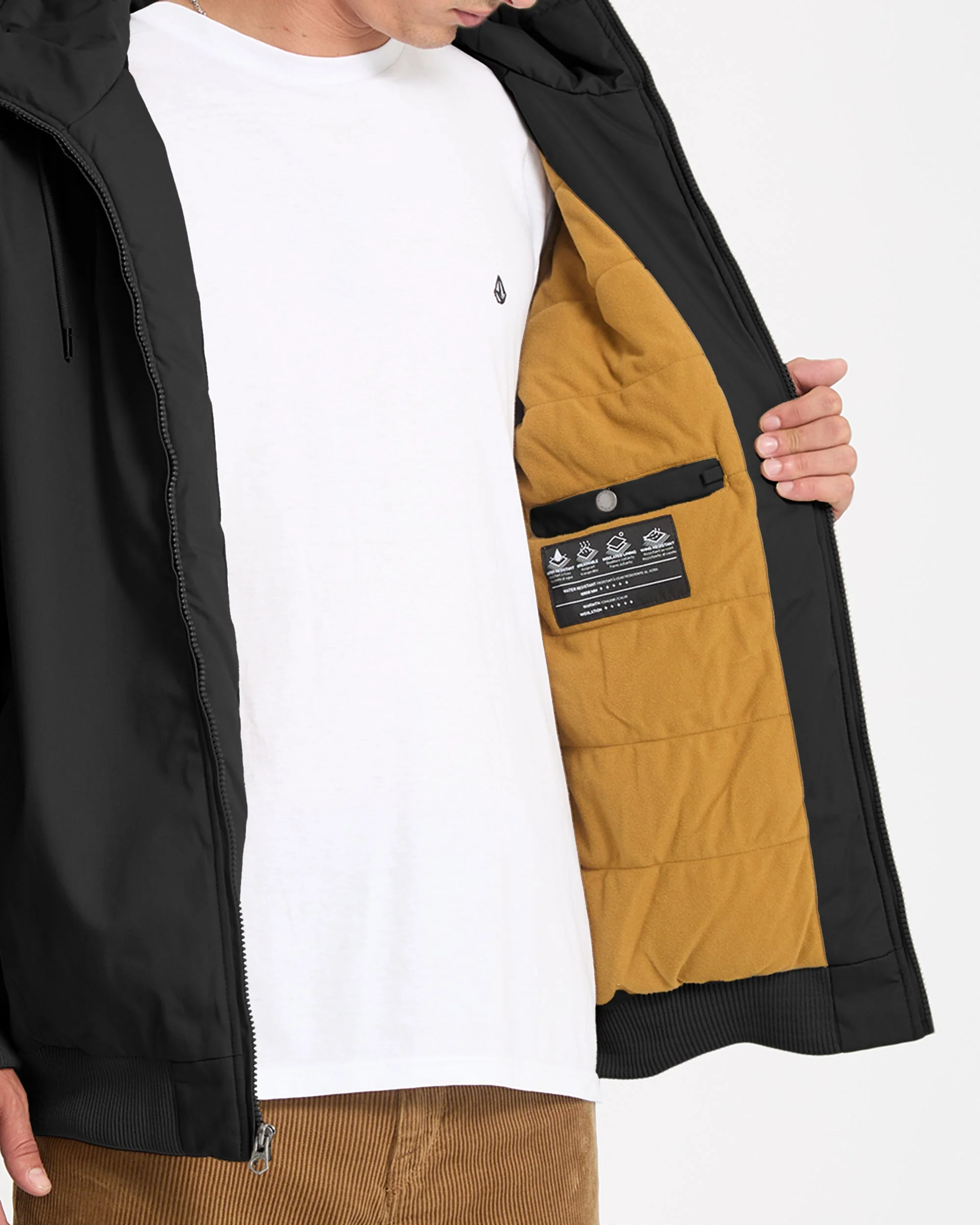 Hernan 10K Jacke - Black - Image 4