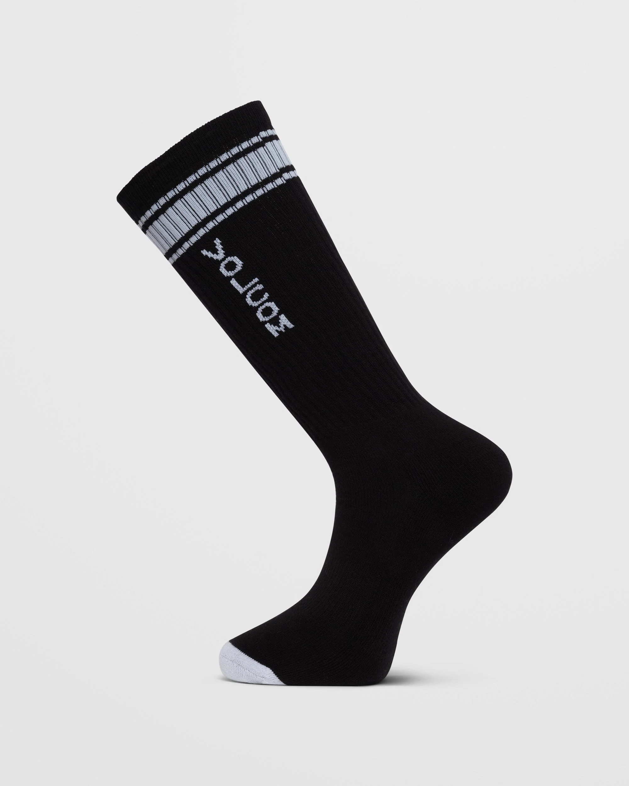 High Stripe Socken - BLACK - Image 2