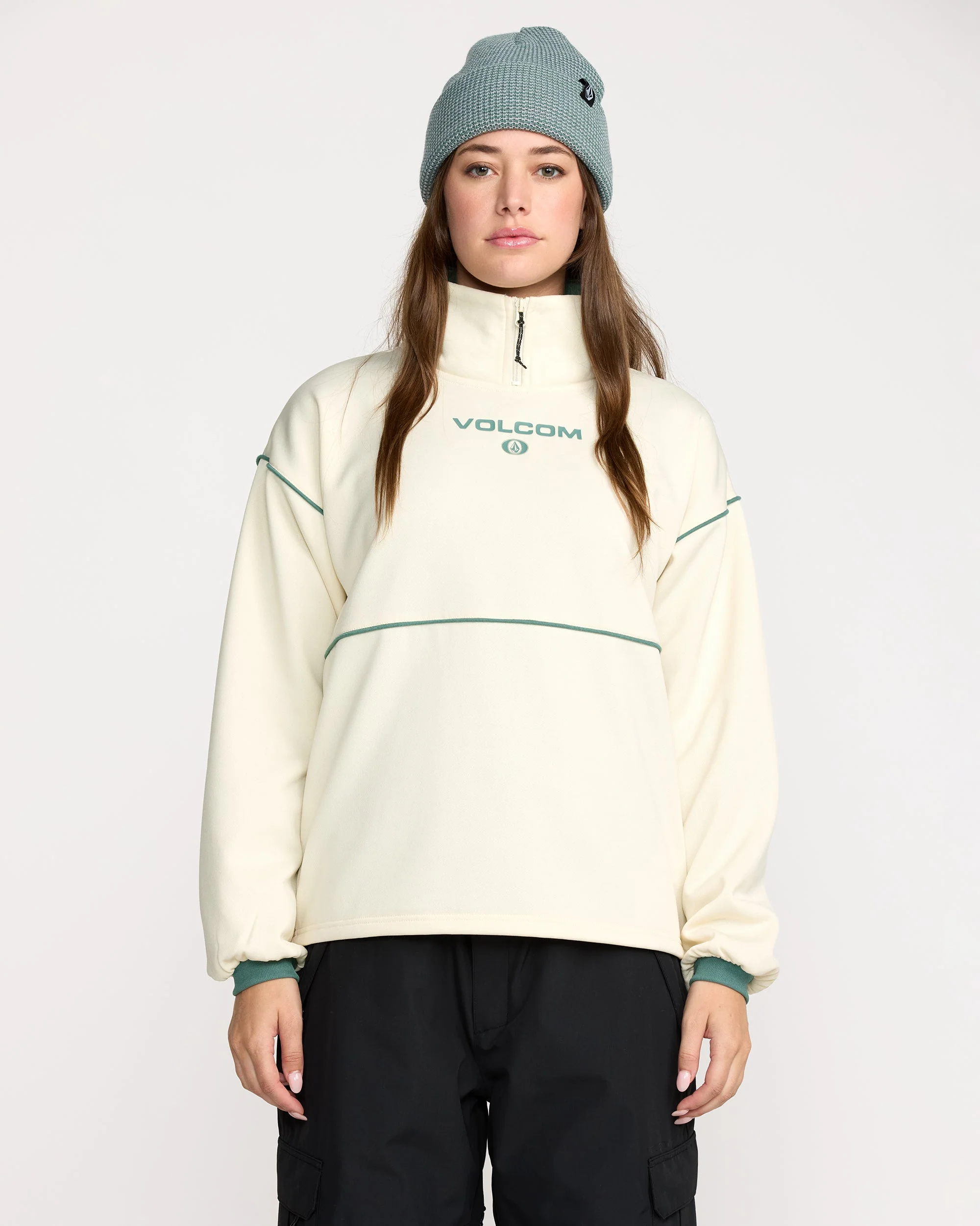 Hydro 1/4 Zip Sweatshirt - Bone