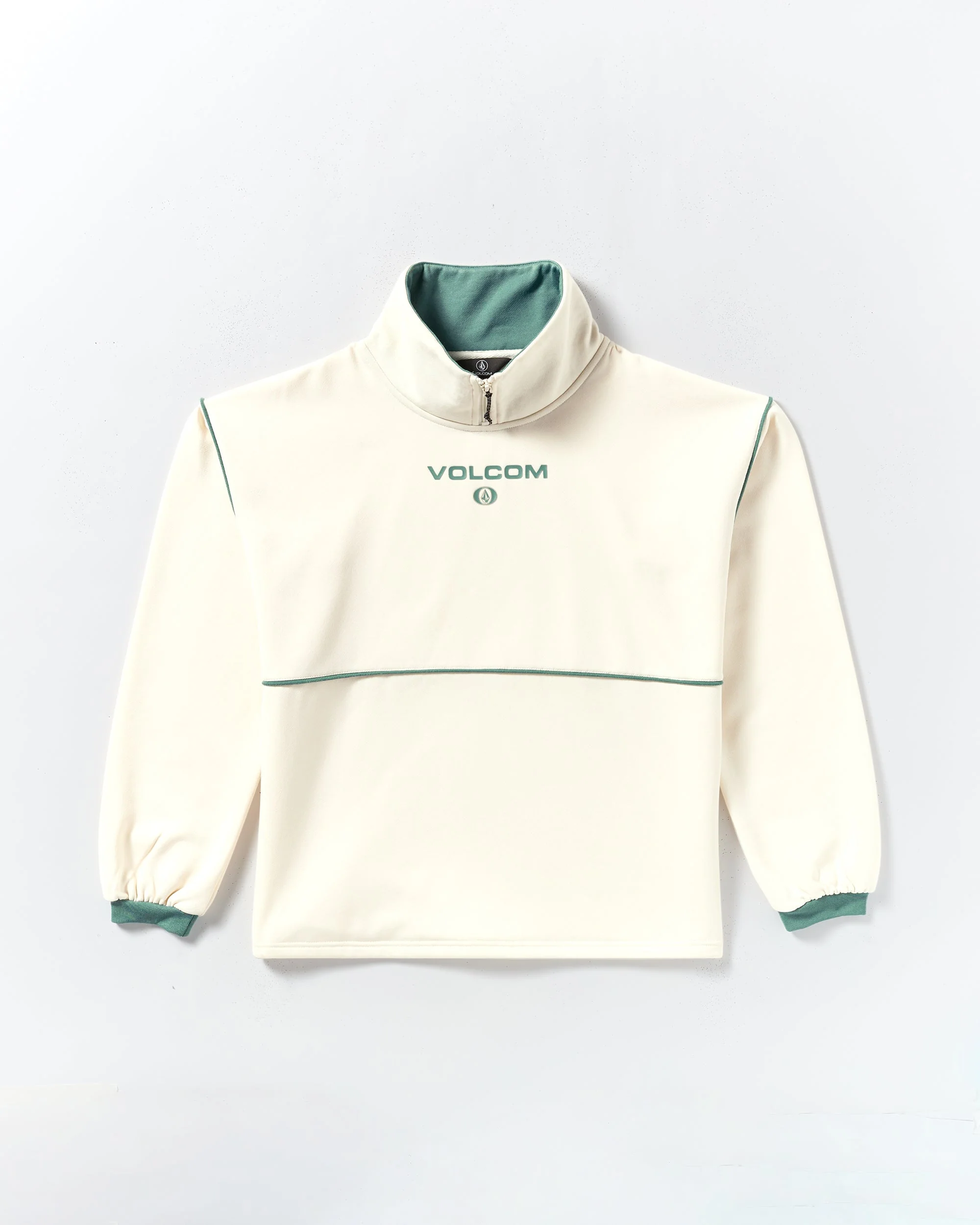 Hydro 1/4 Zip Sweatshirt - Bone - Image 6