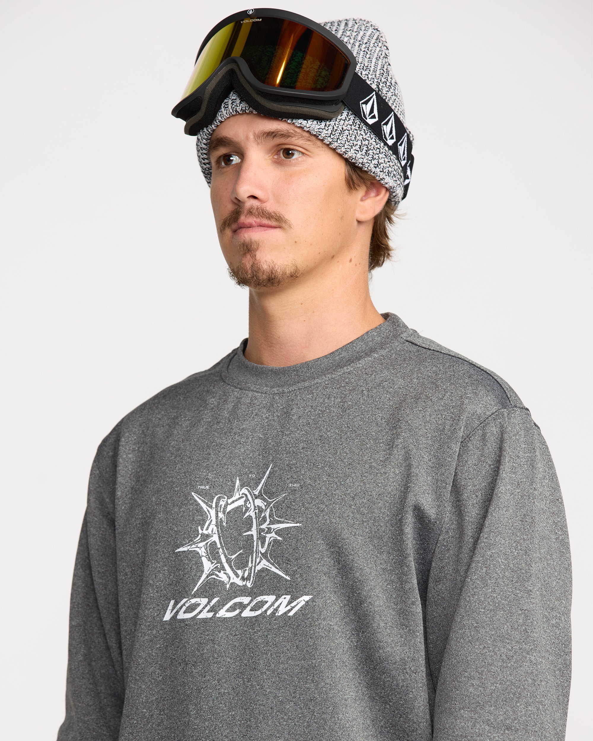 Hydro Fleece Sweatshirt - Heather Black - Image 5