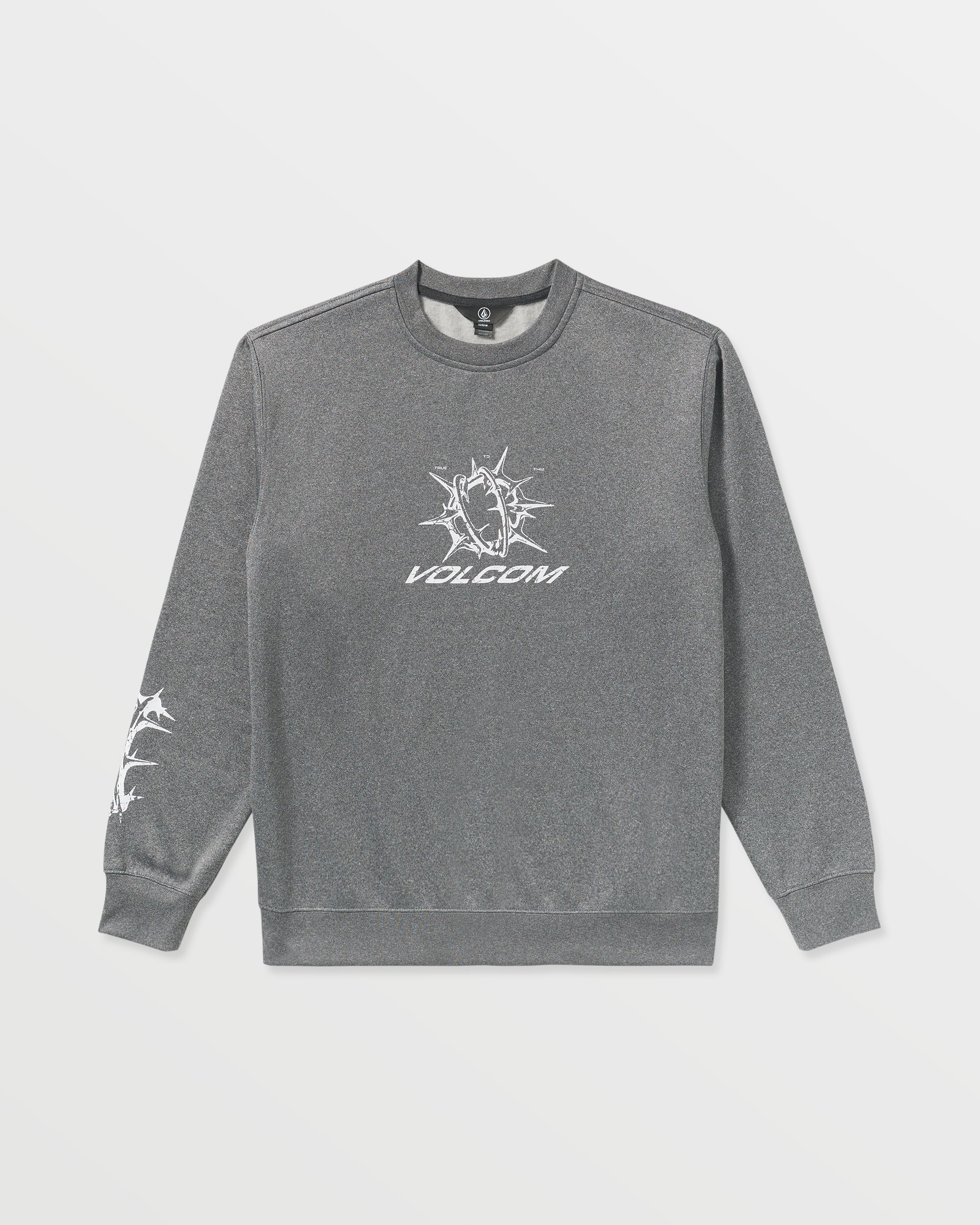 Hydro Fleece Sweatshirt - Heather Black - Image 8